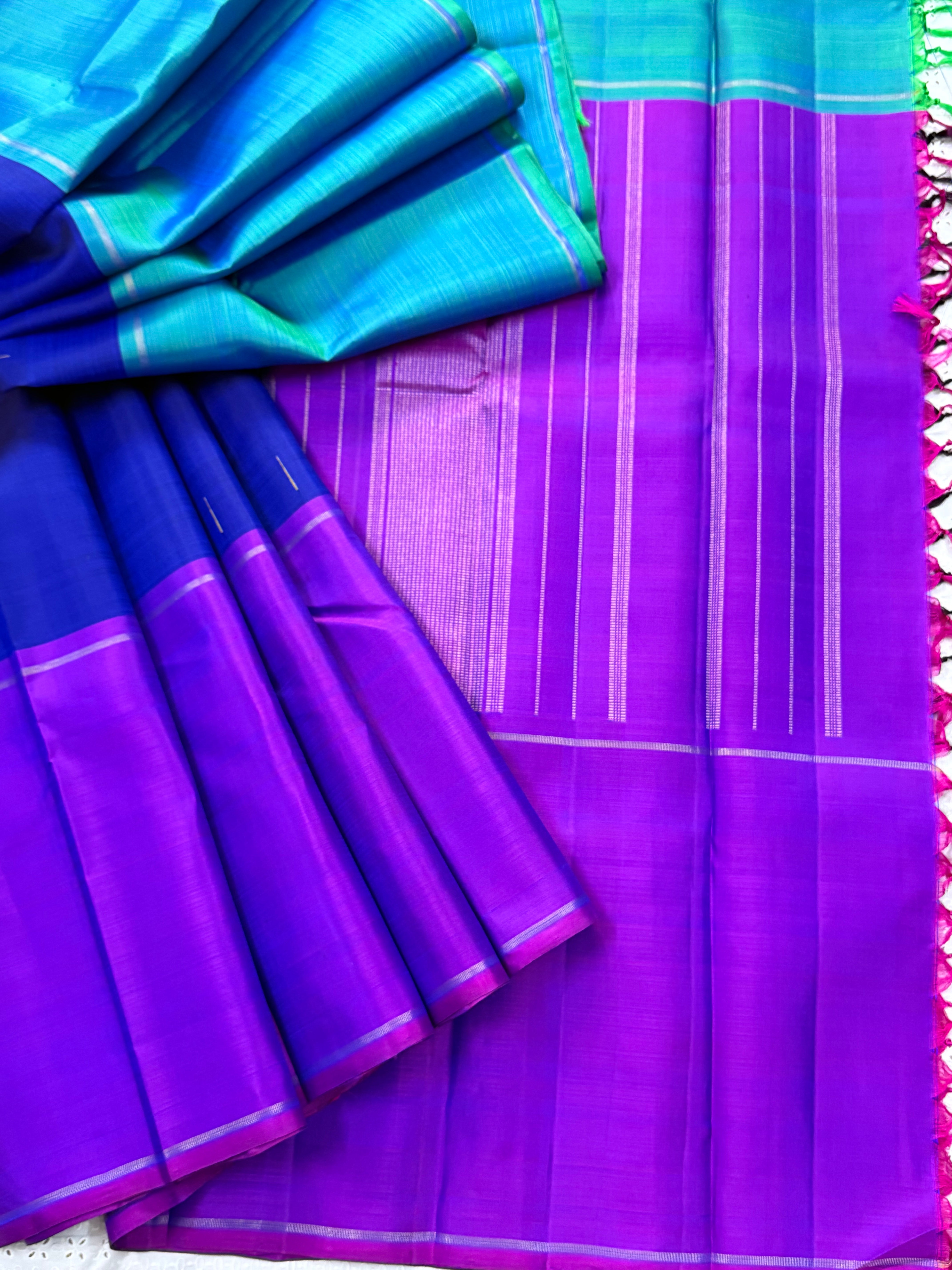 MOOBAGAM/KANJIPURAM SILK SAREE CLSA 9881