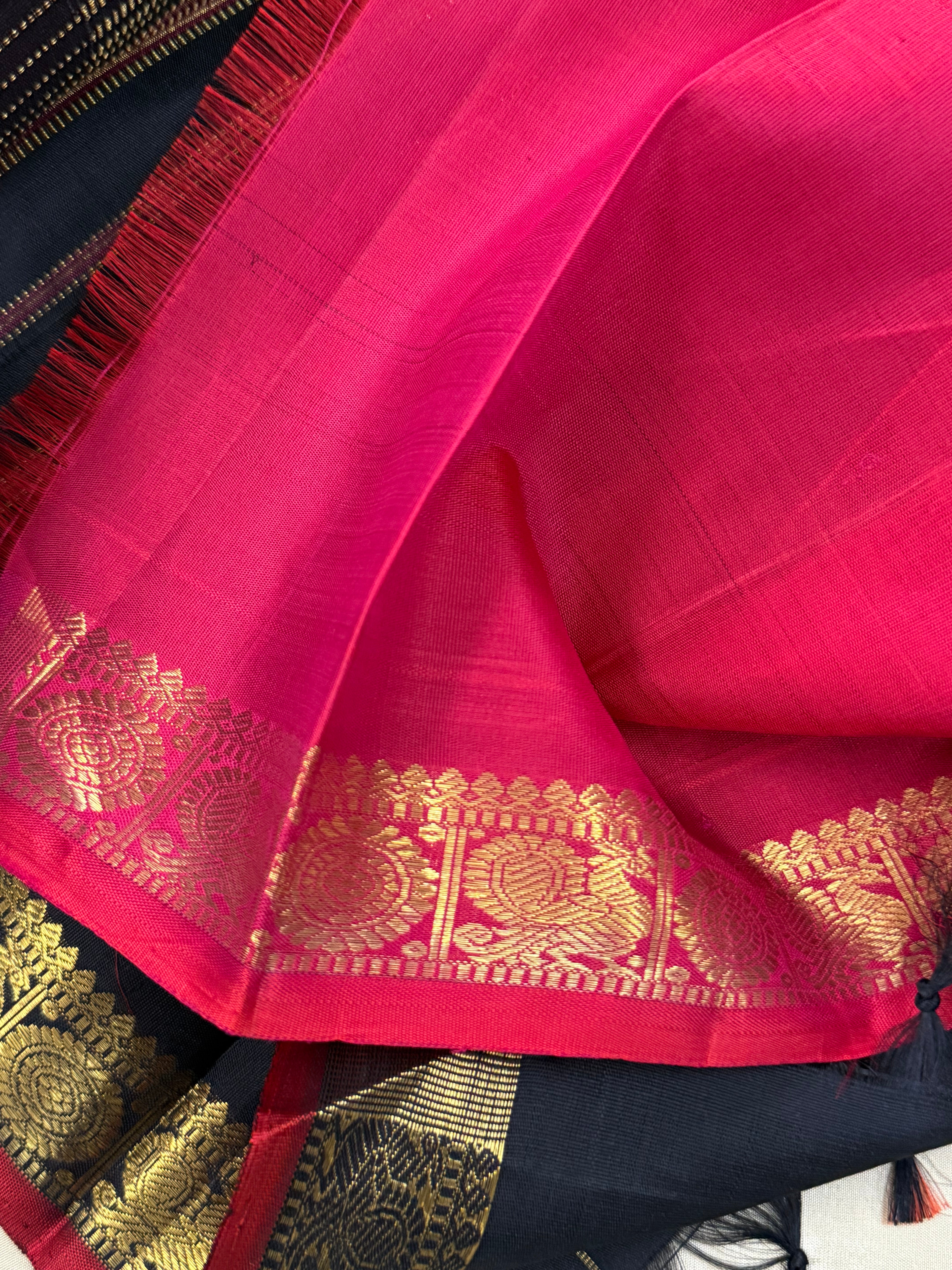 Black zari kattam / Kanjipuram silk CL7035
