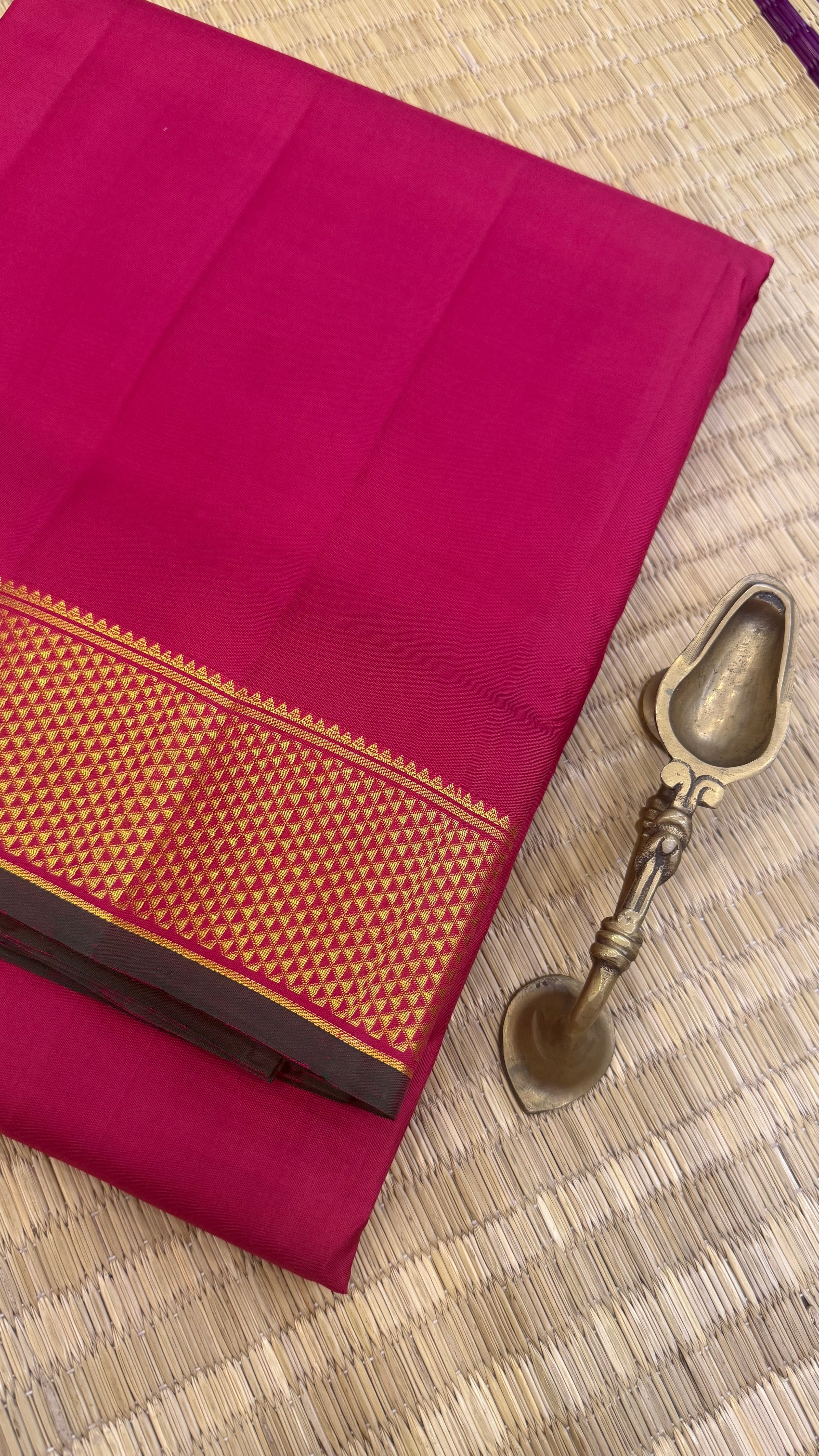 10 yards Kanjipuram silk