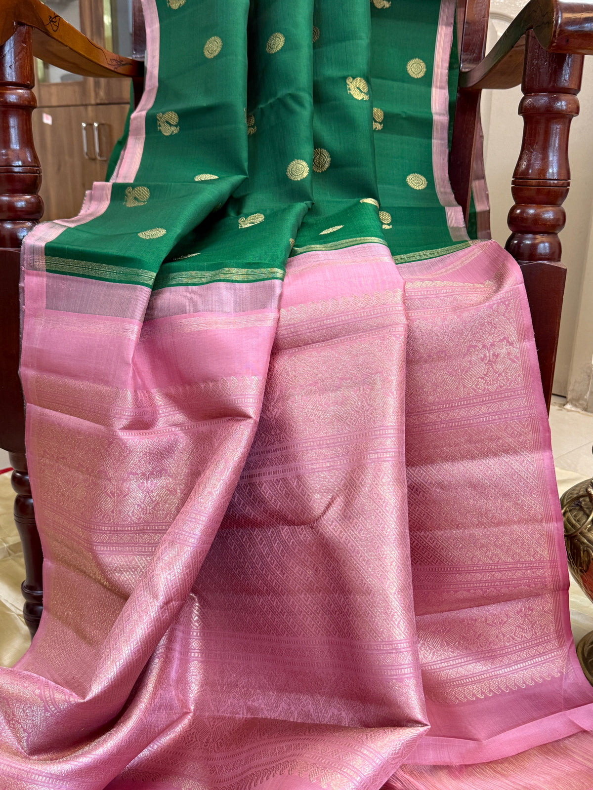 Organza silk saree / clsa 11131