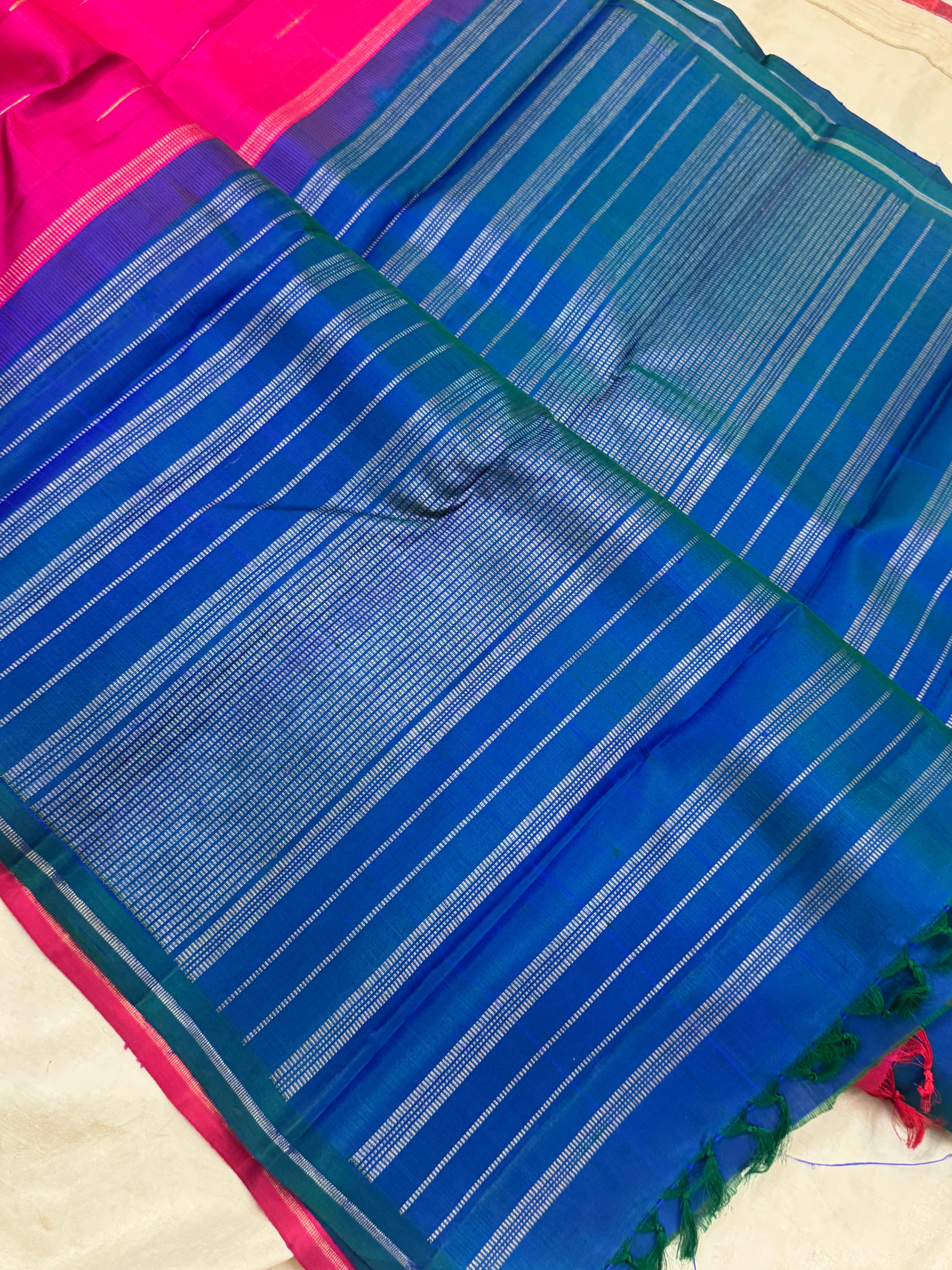 Malli moggu pink   / Kanjipuram silk