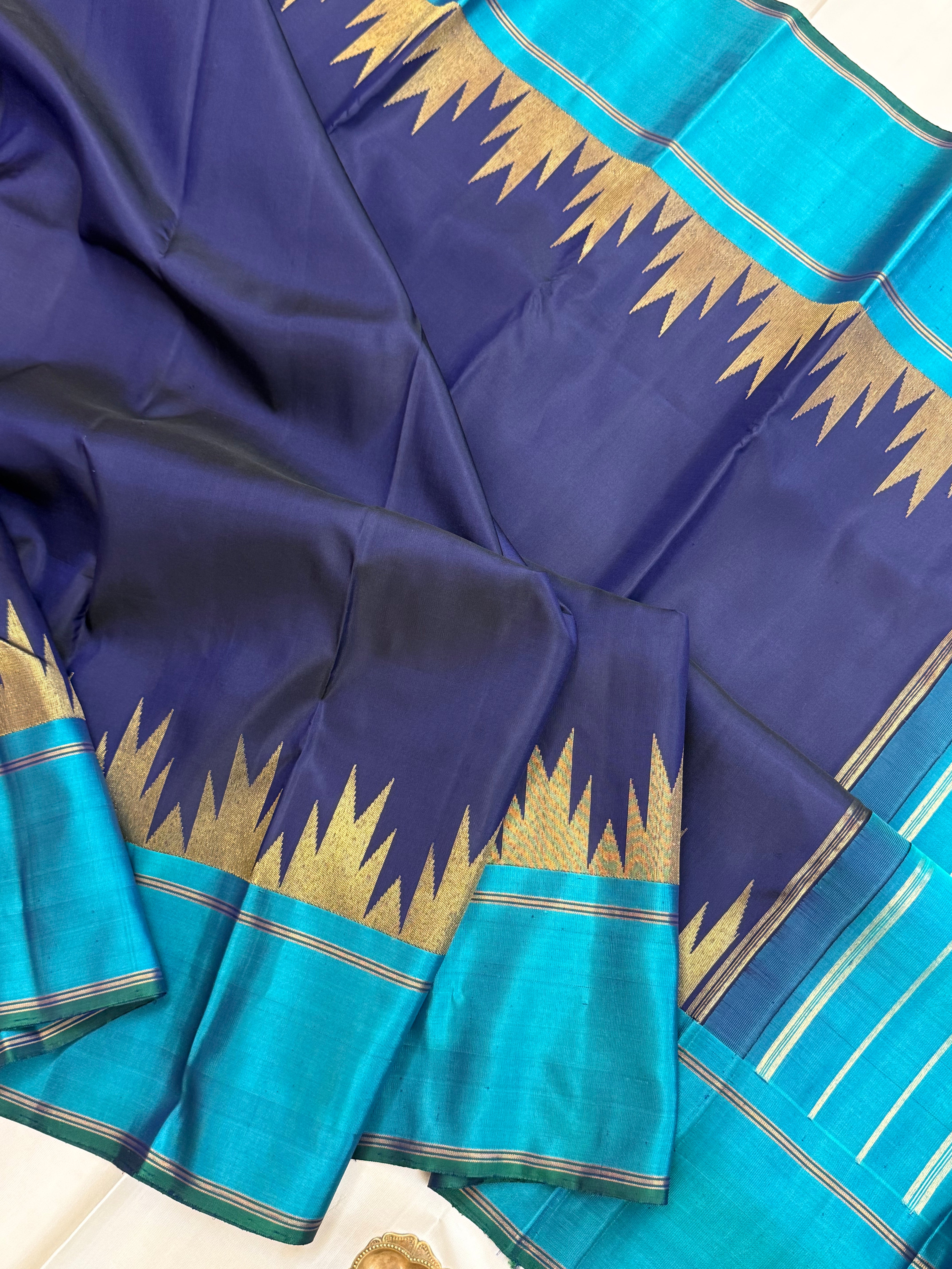 8 kol / kanjipuram silk saree clsa 10929