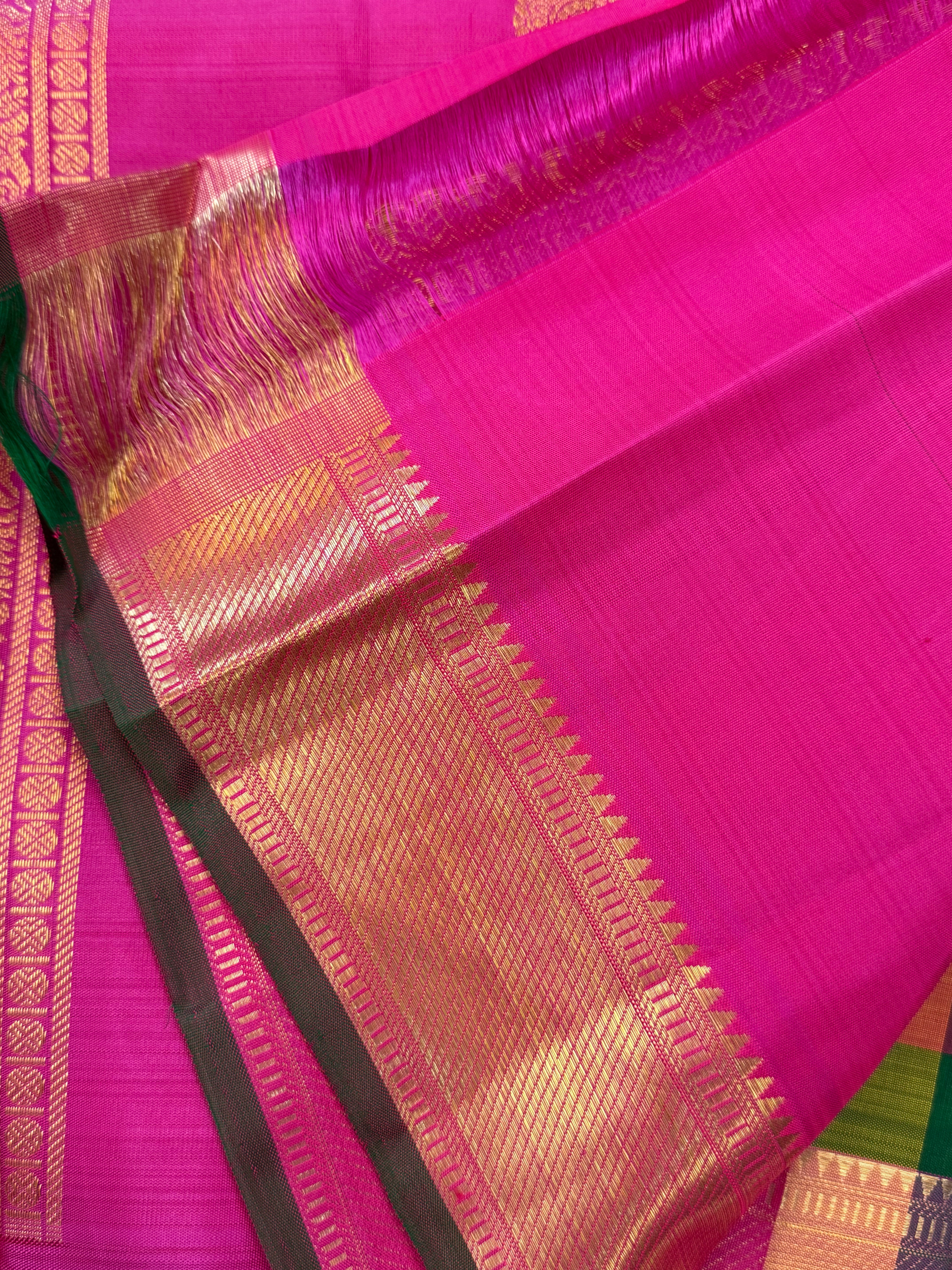Paalum Pazhamum Kattam/ kanjipuram silk saree CLSA 10982