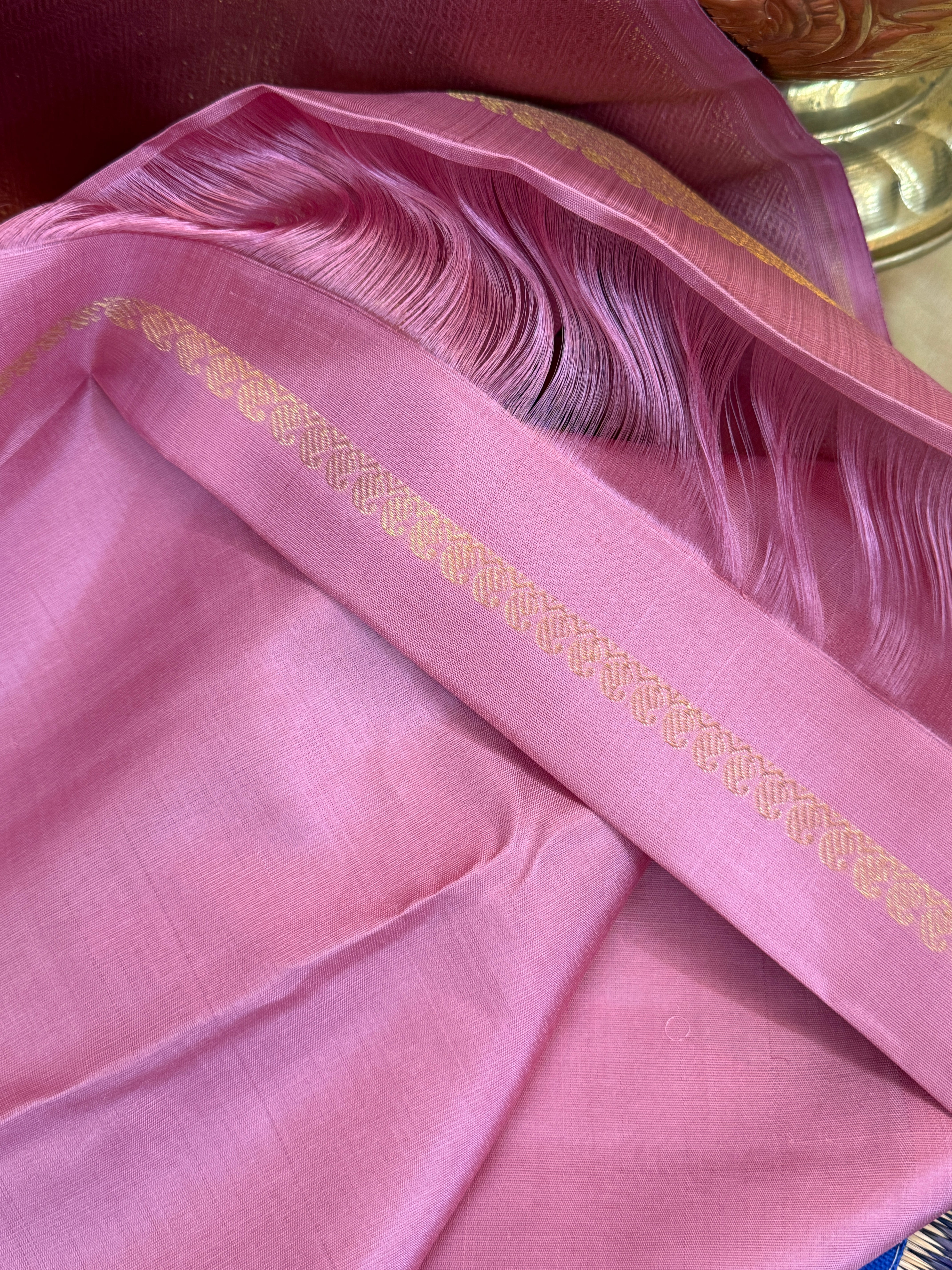 Organza silk saree / clsa 11132