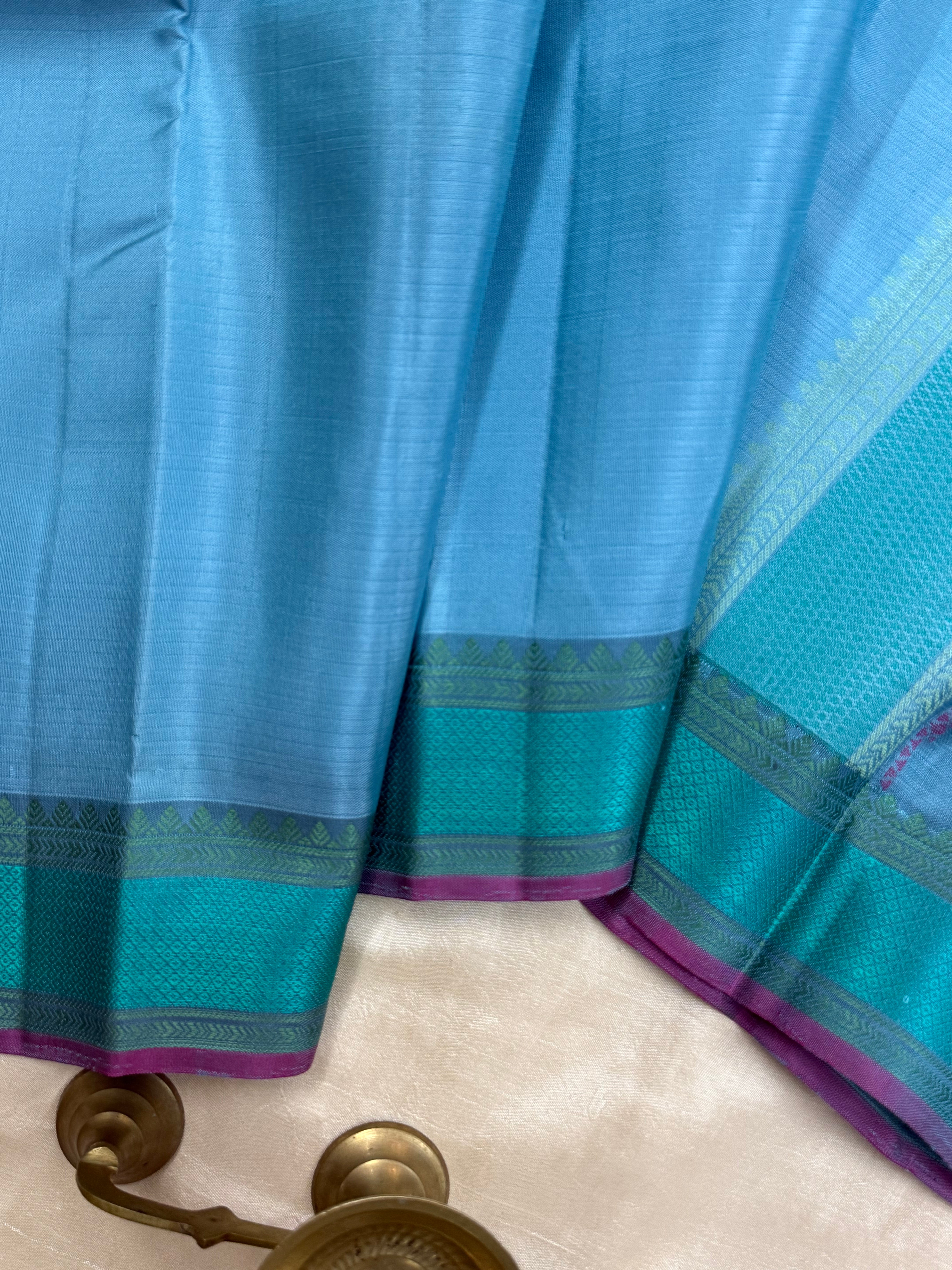 Sky blue / Varnangal Soft Silk