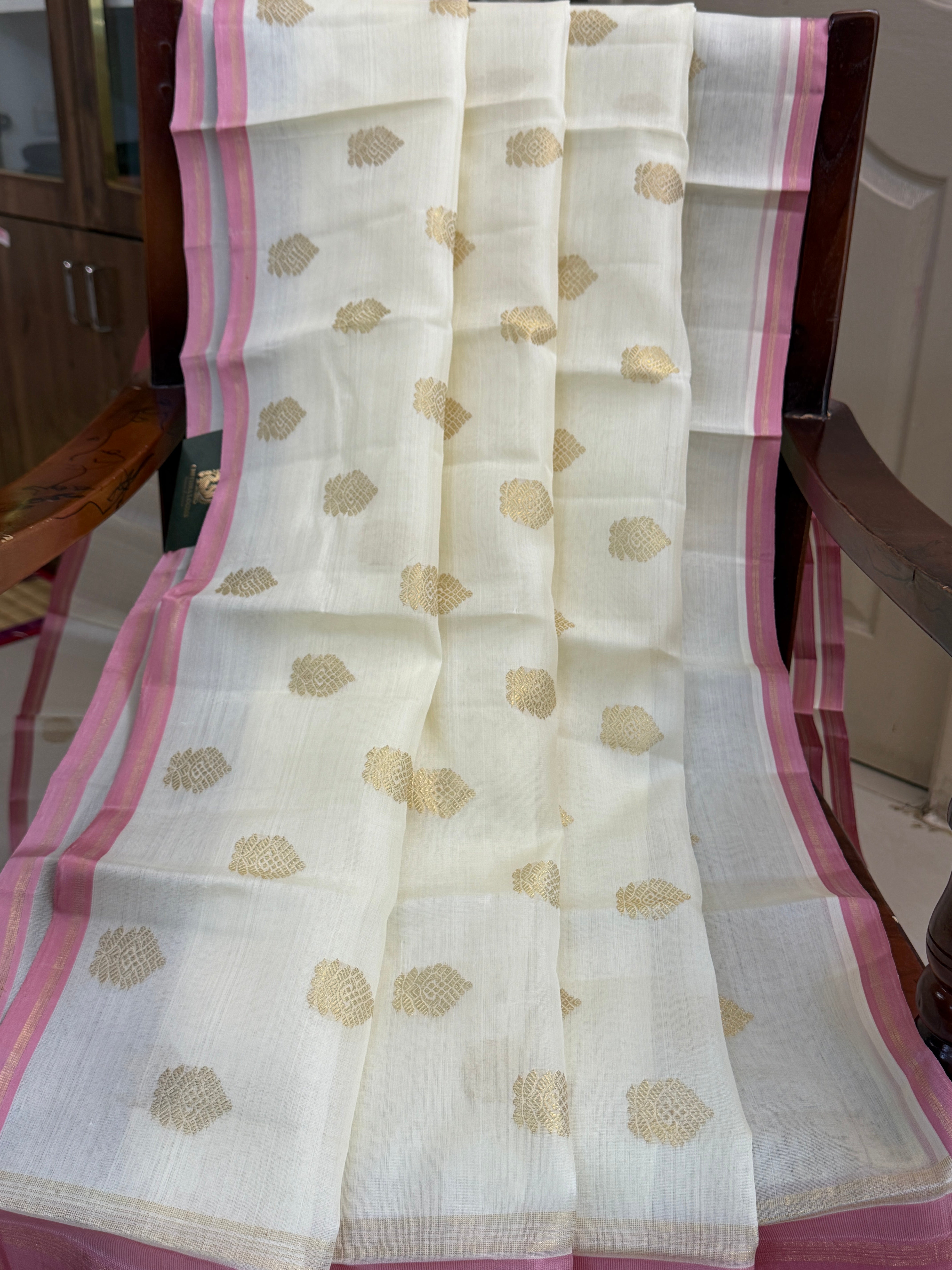 Organza silk saree / clsa 11133