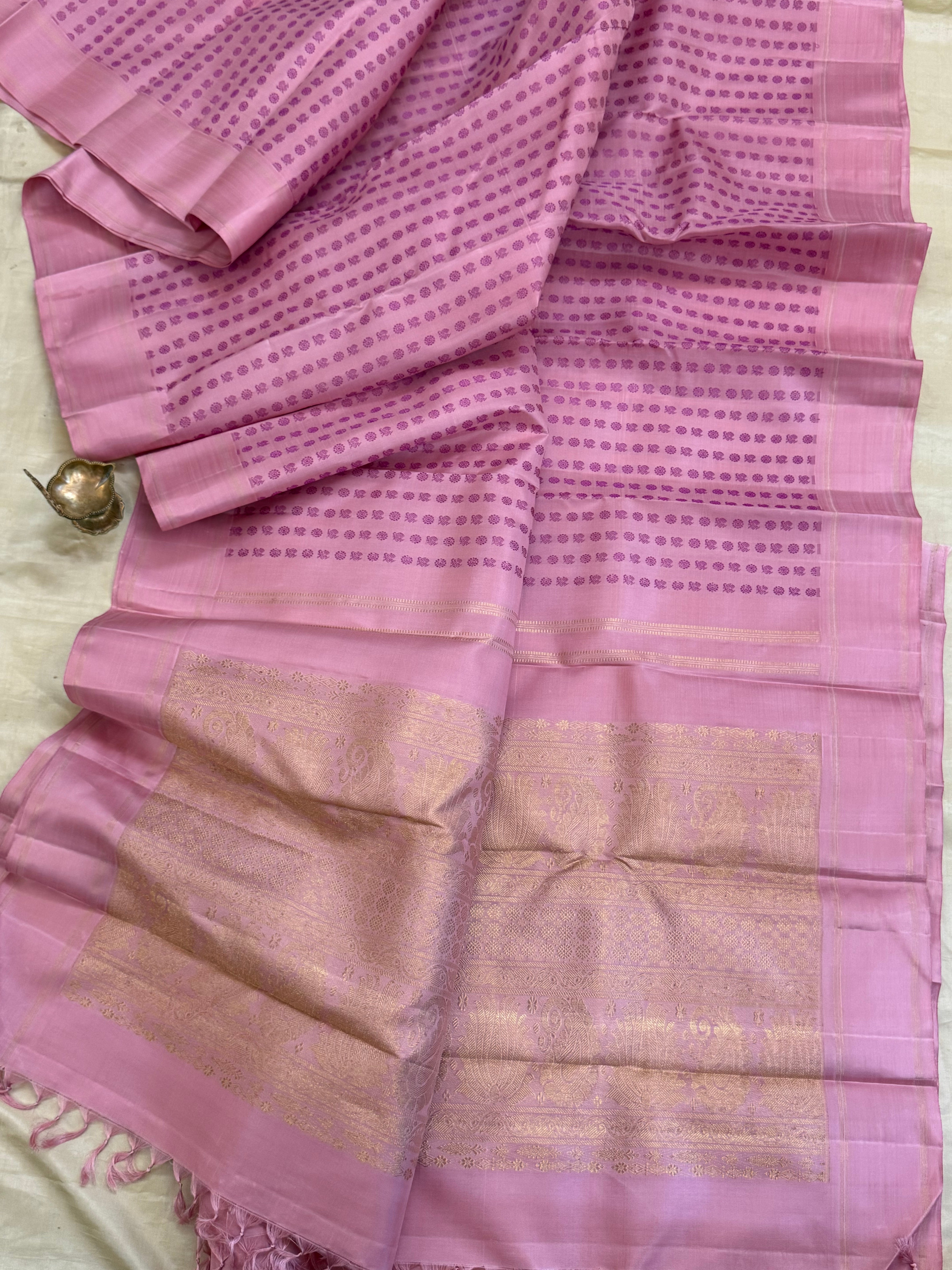 Thread Butta / kanjipuram silk saree CLSA 10738