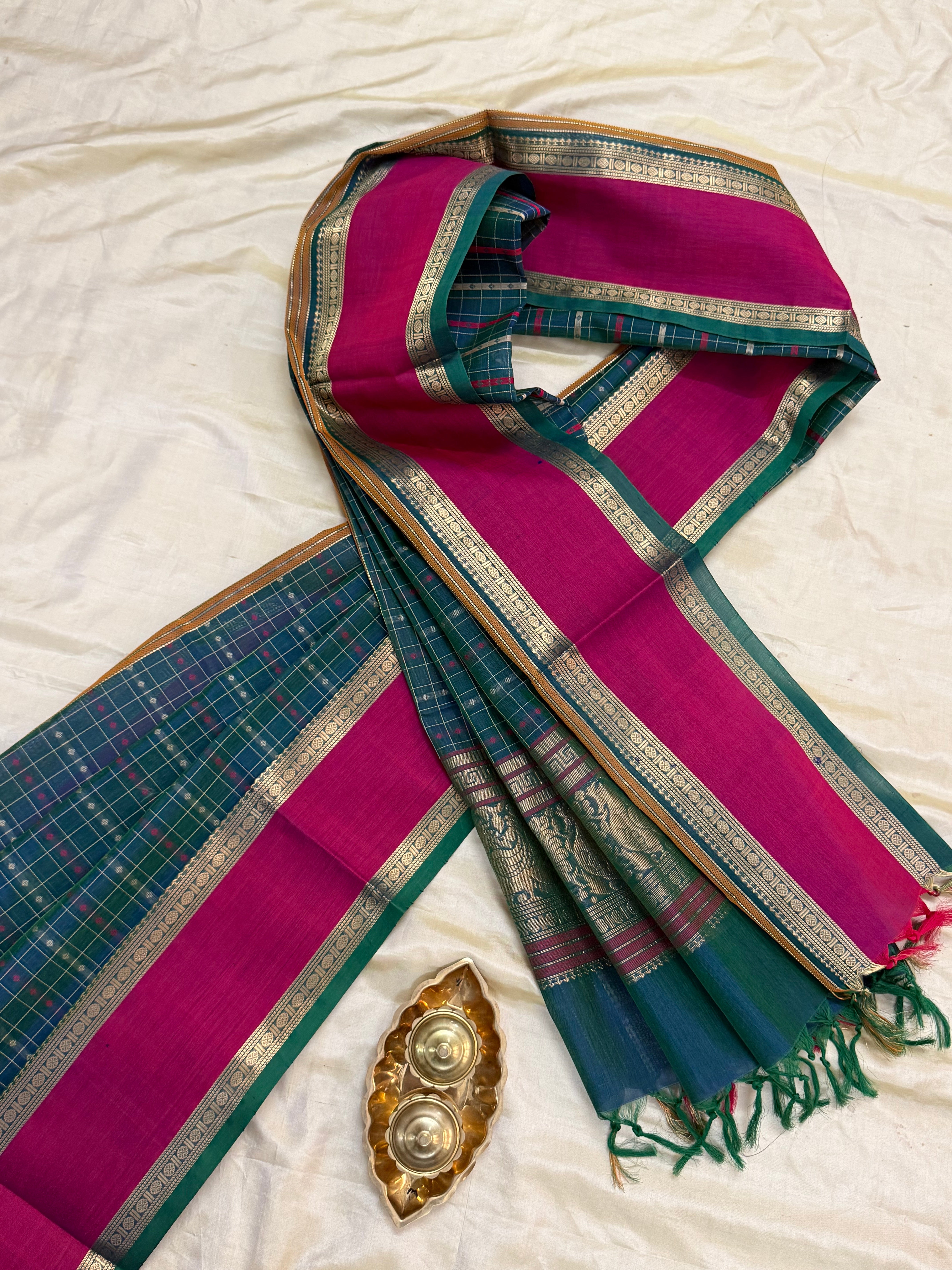 DUPPATTA IN PURE SILK COTTON/CLSA10797