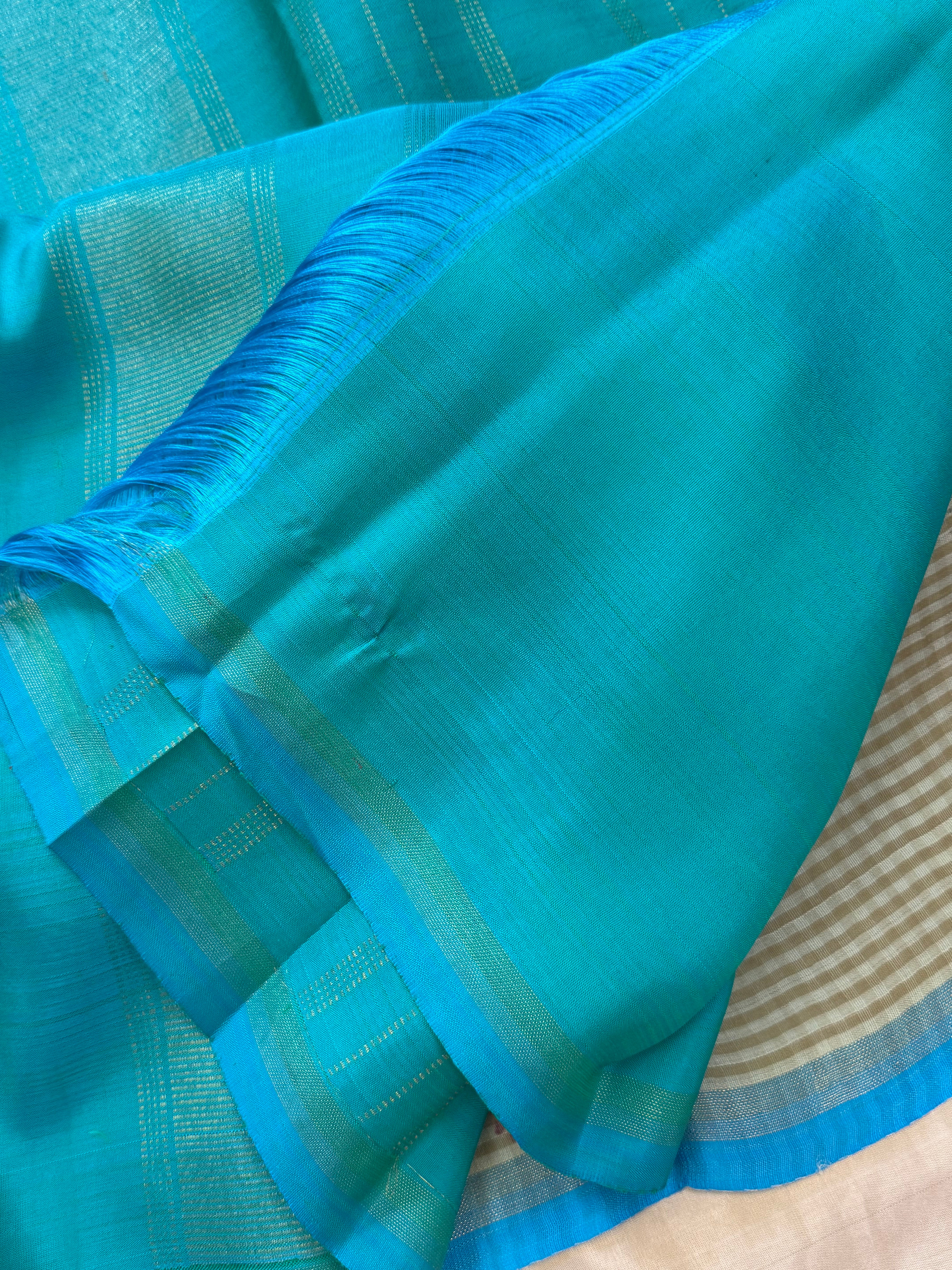 ORGANZA FLORAL DIGITAL PRINTED PURE ZARI / KANJIPURAM SILK SAREE CLSA 10812