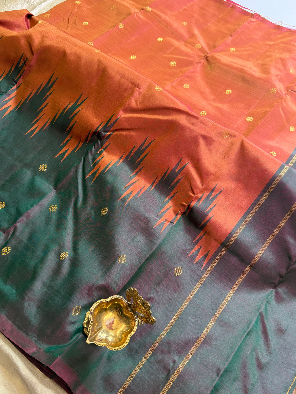 Thribhuvanam Korvai saree manthulir