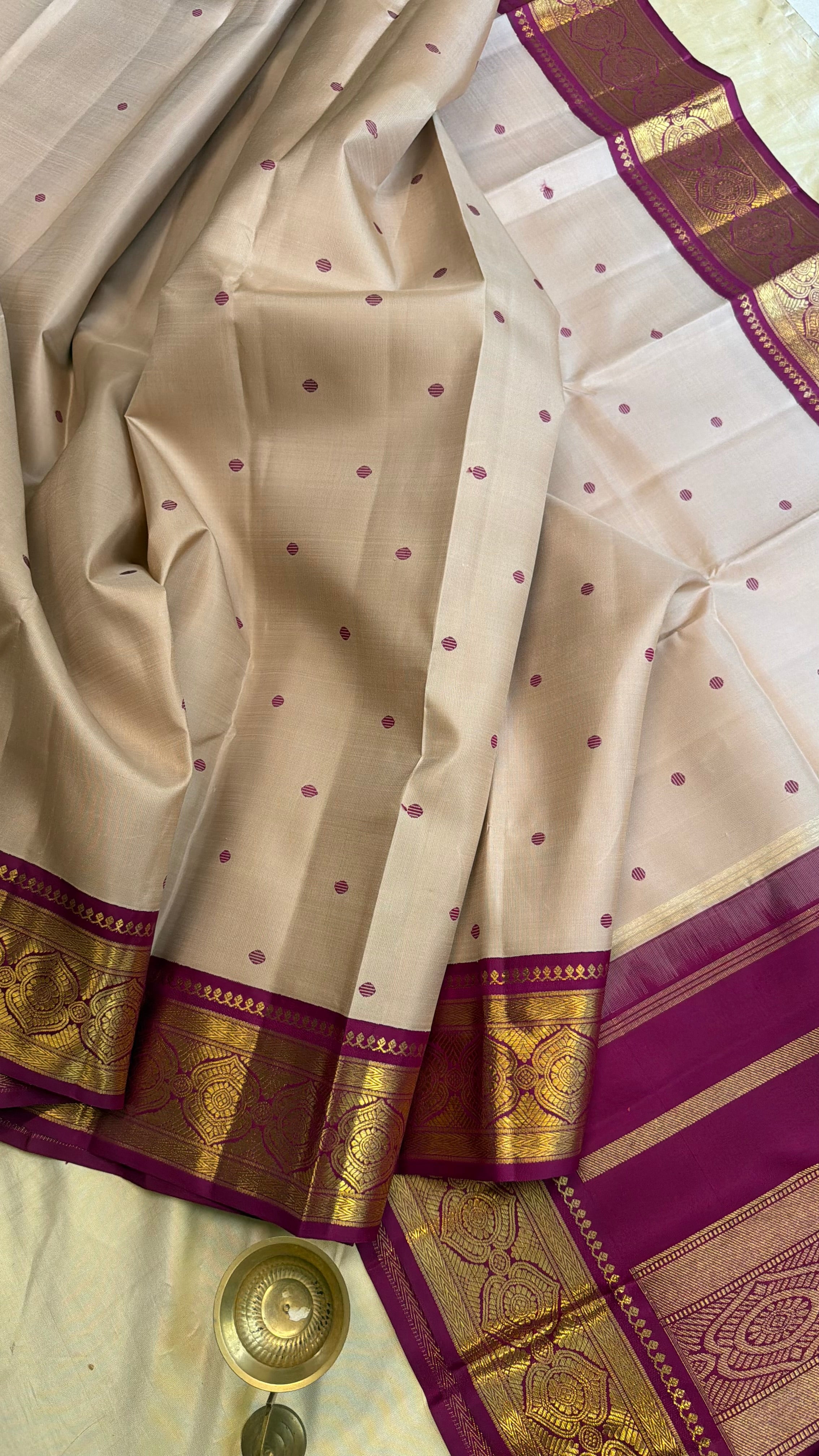 Revival saree Korvai  / Kanjipuram silk