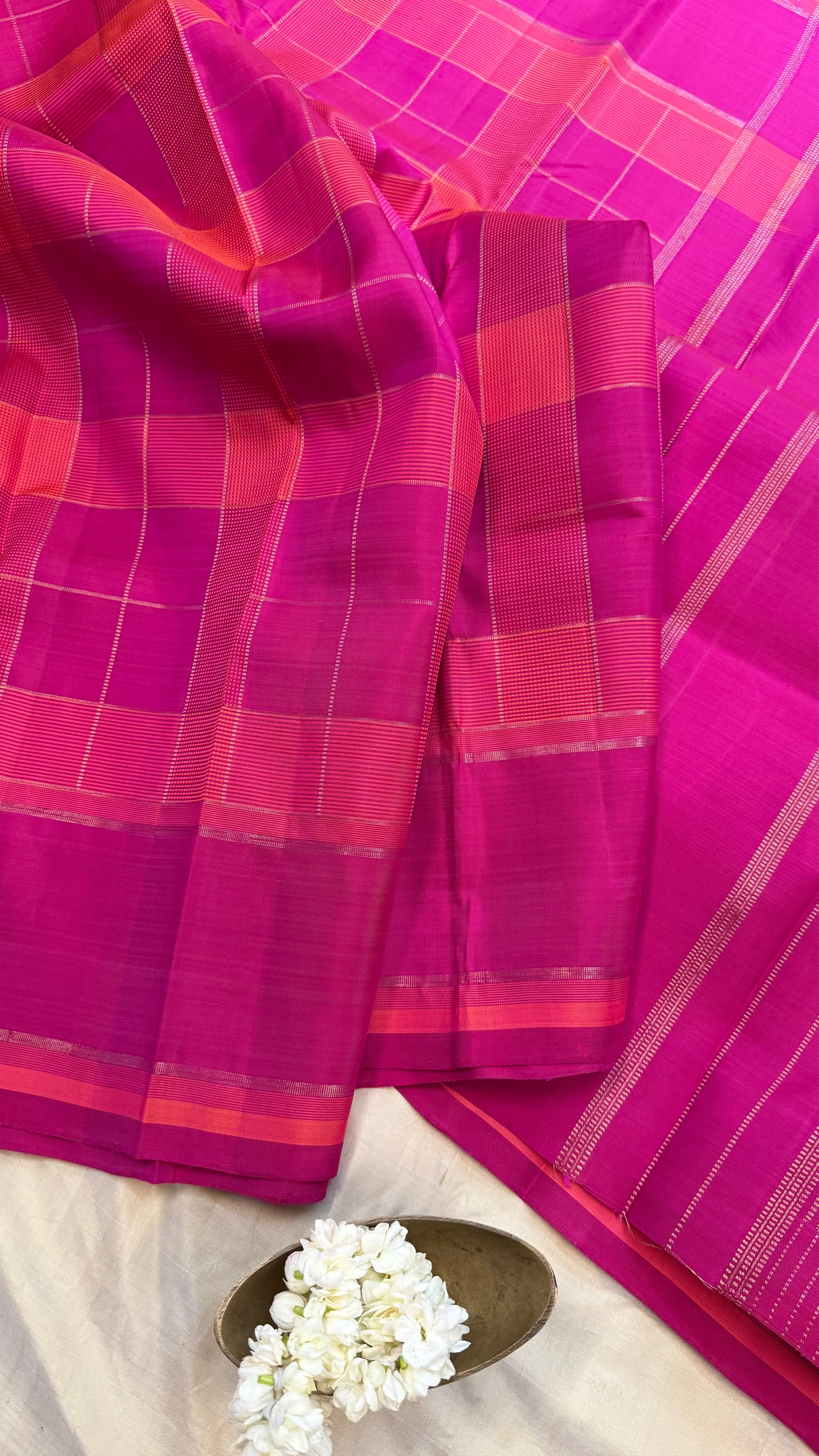 Pink sabai alangaram saree  / Kanjipuram silk sarees
