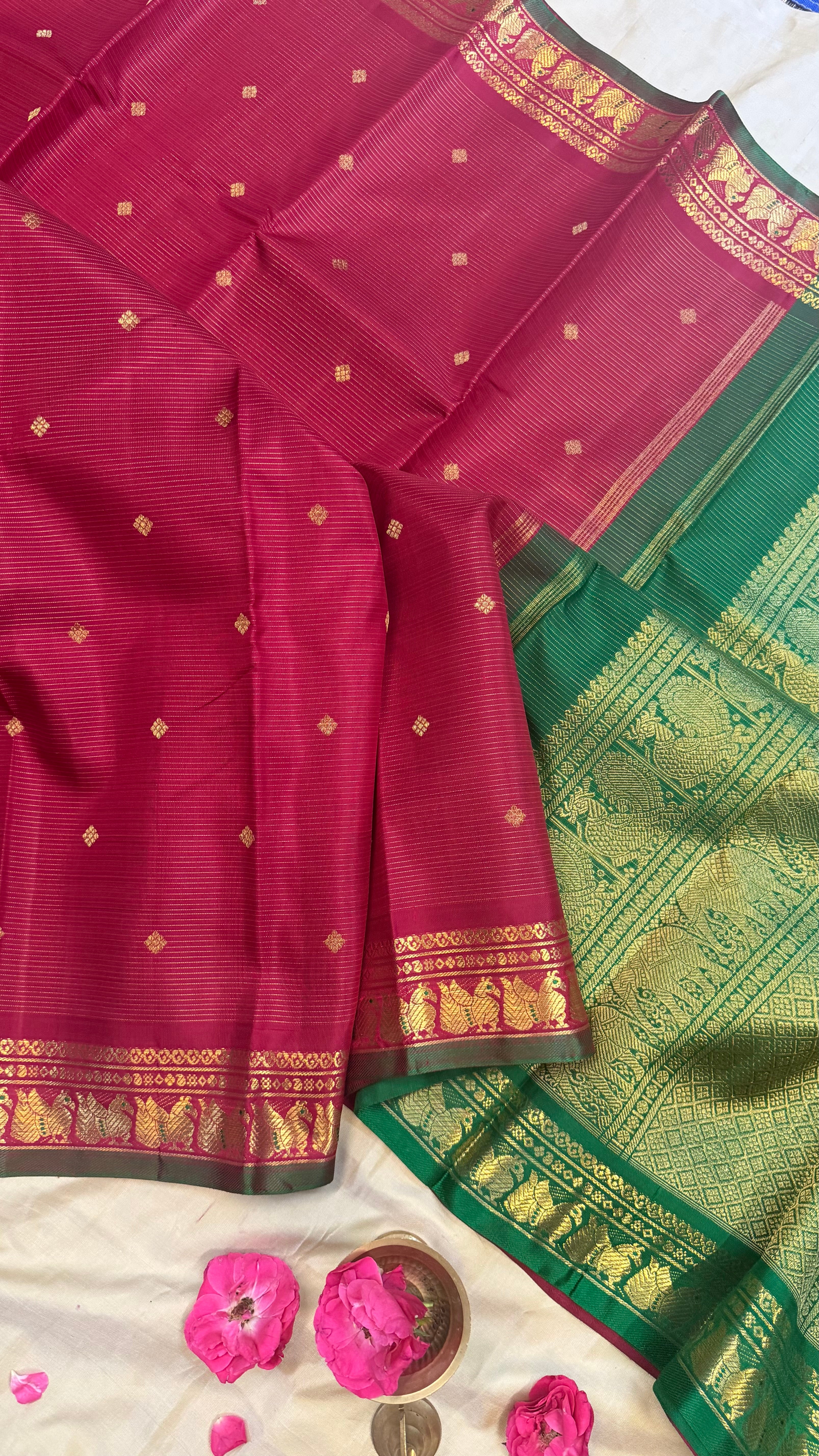 Araku Vairaoosi  / Kanjipuram silk