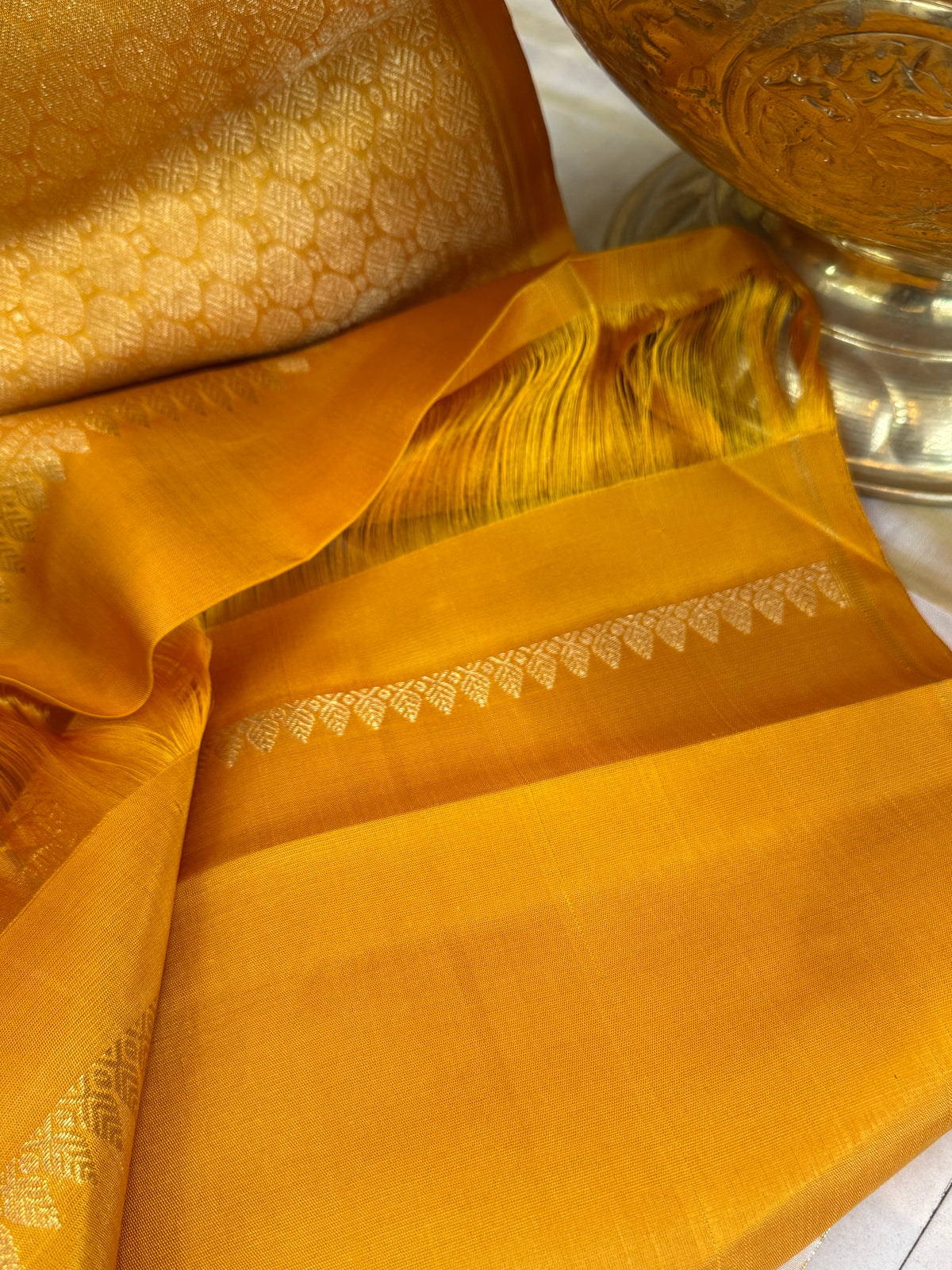 Organza silk saree / clsa 11134