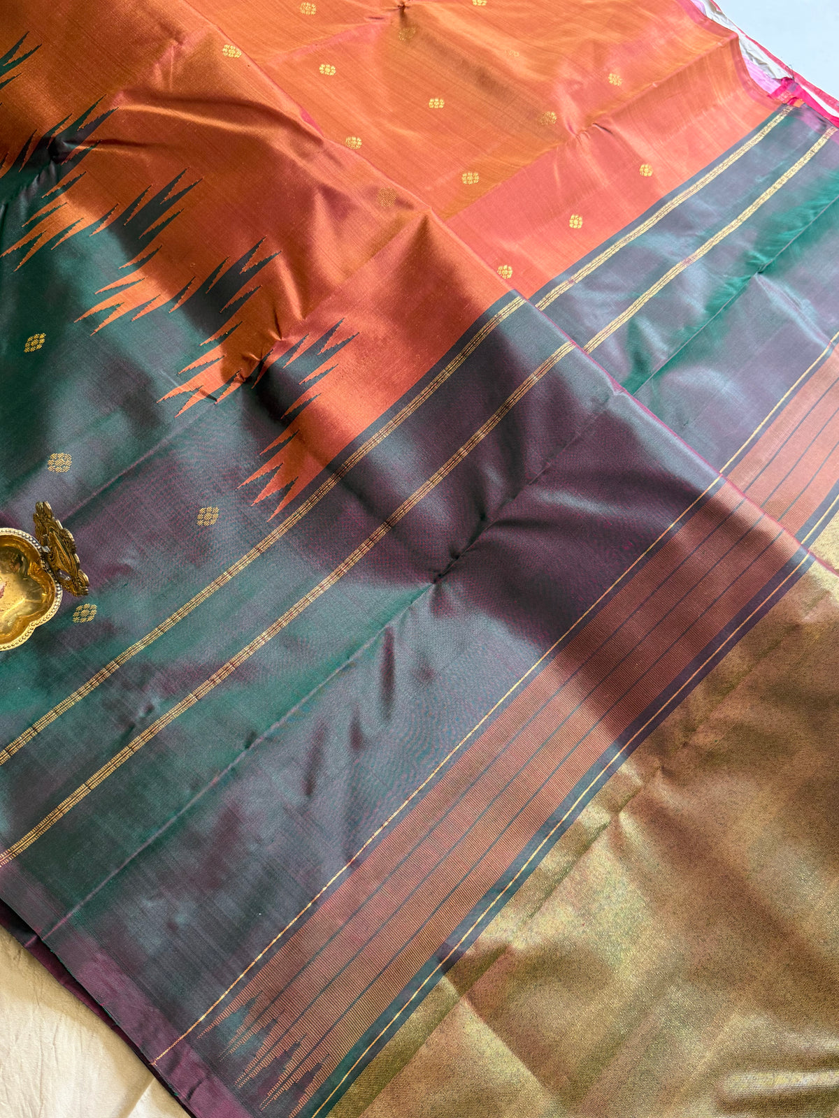 Thribhuvanam Korvai saree manthulir