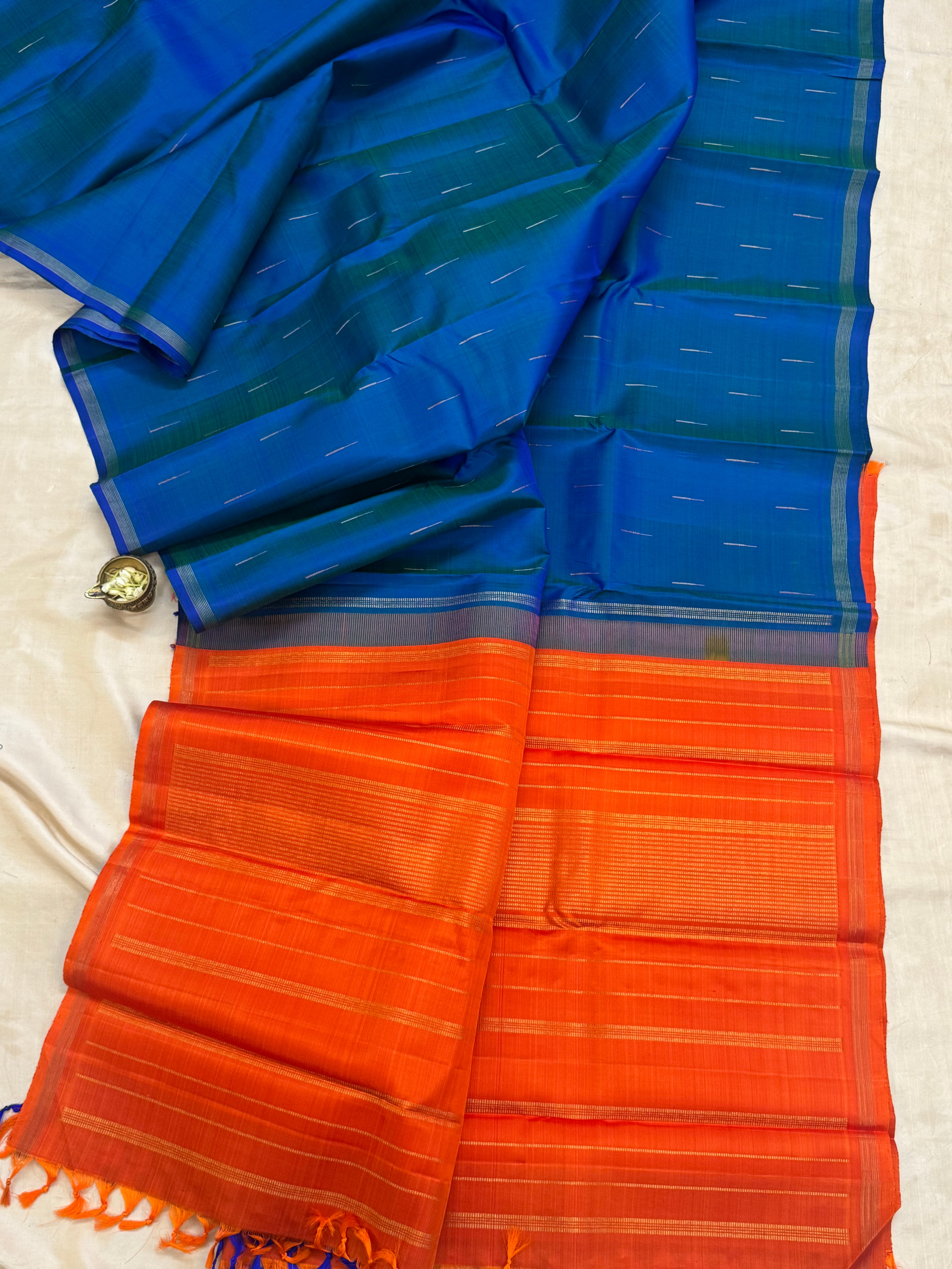 Malli moggu mayilkazhuthu/ Kanjipuram silk CLSA9880