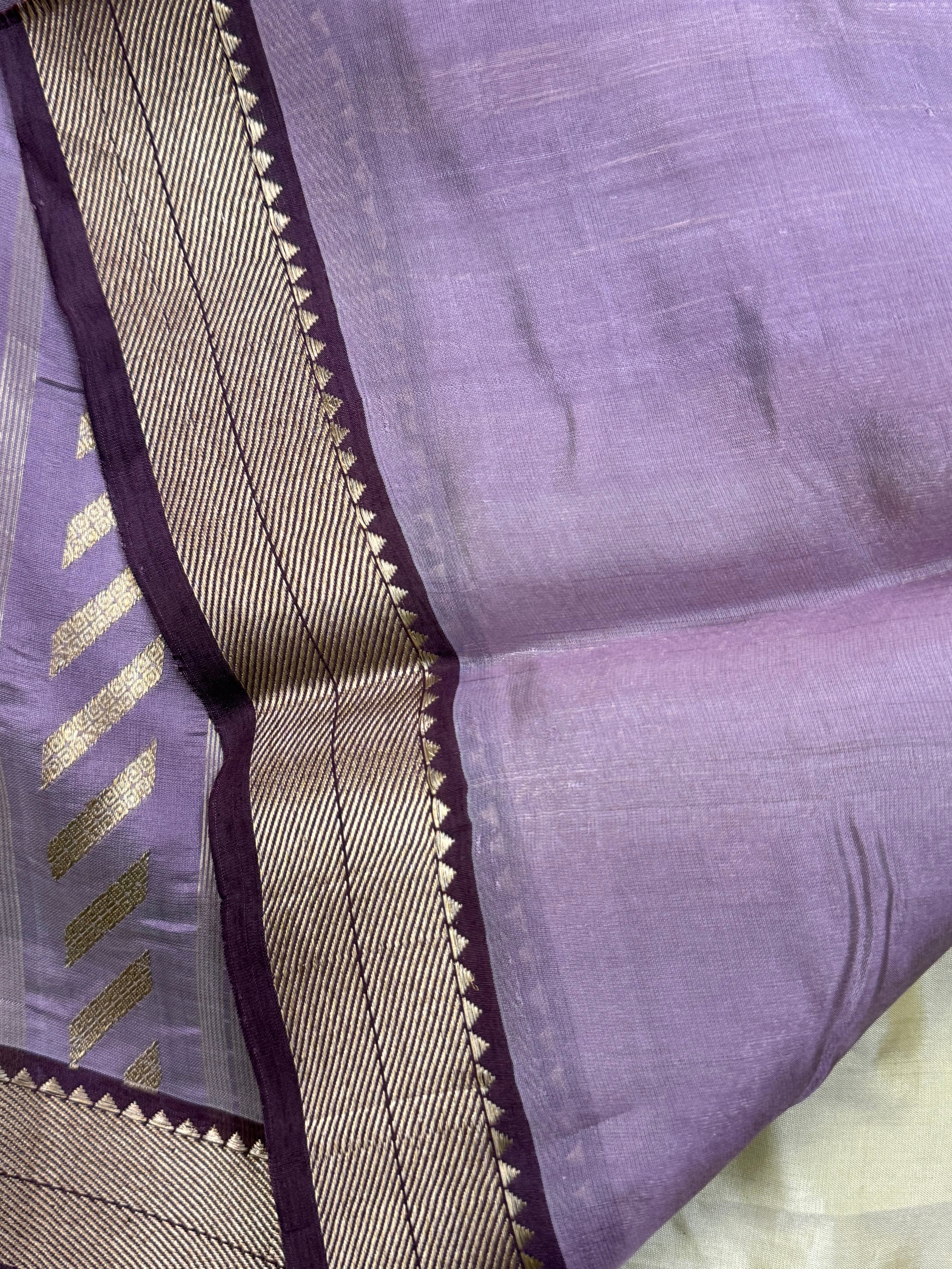 Lavender Ektara butta / Chanderi Silk