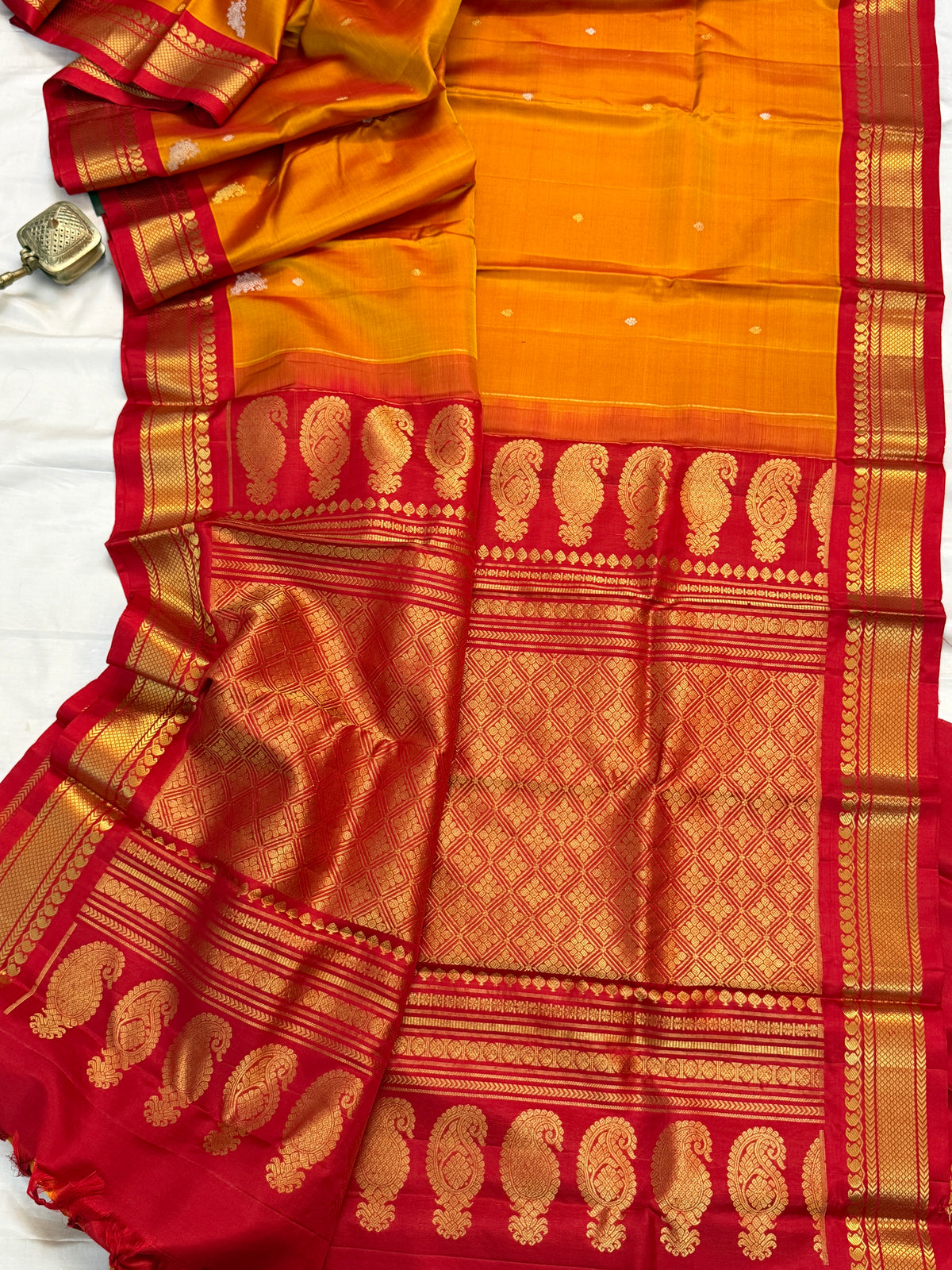 Gadwal silk Simha colour clsa 9300