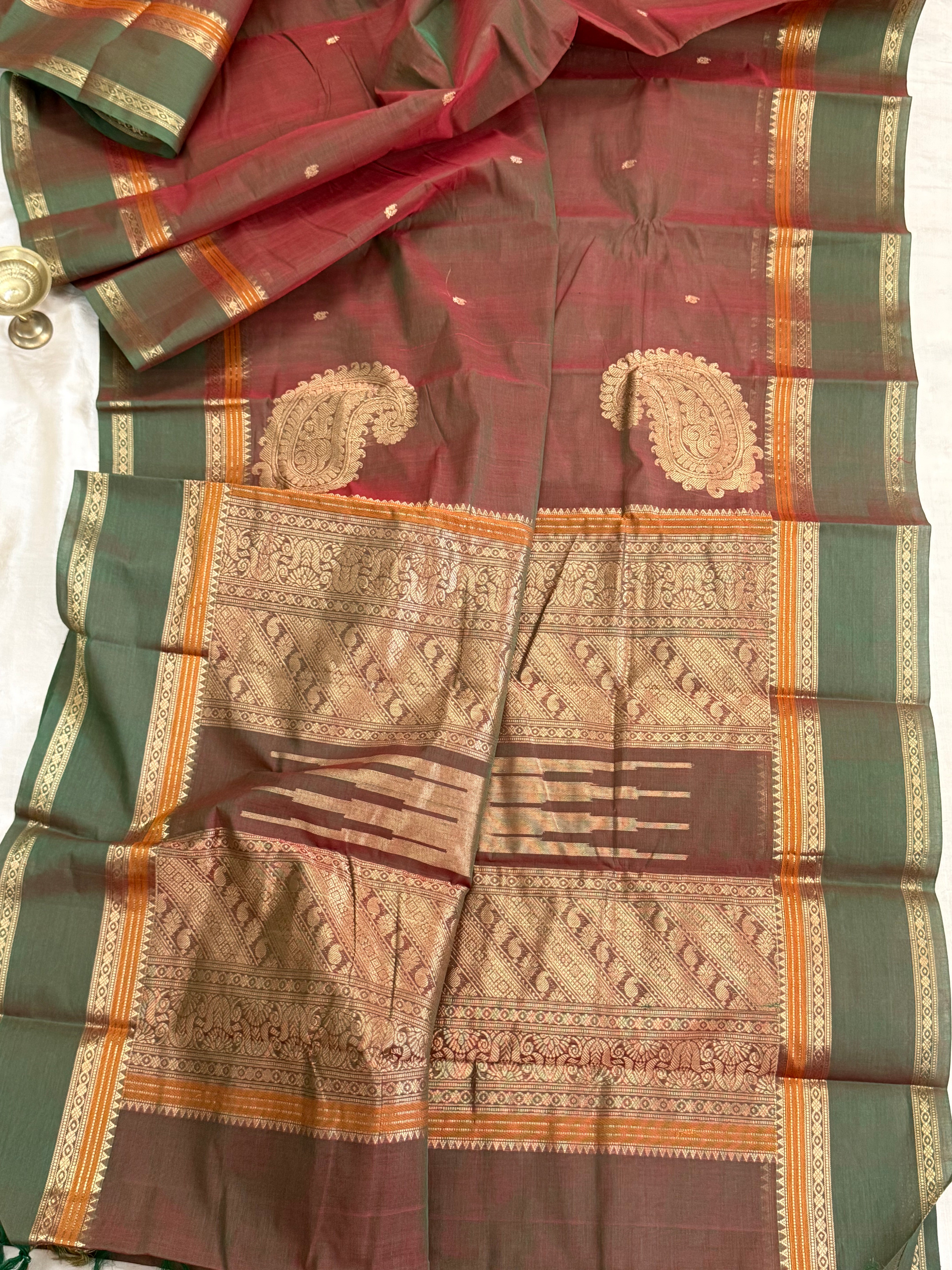 Maanthulir corner butta/ Kanchi Cotton