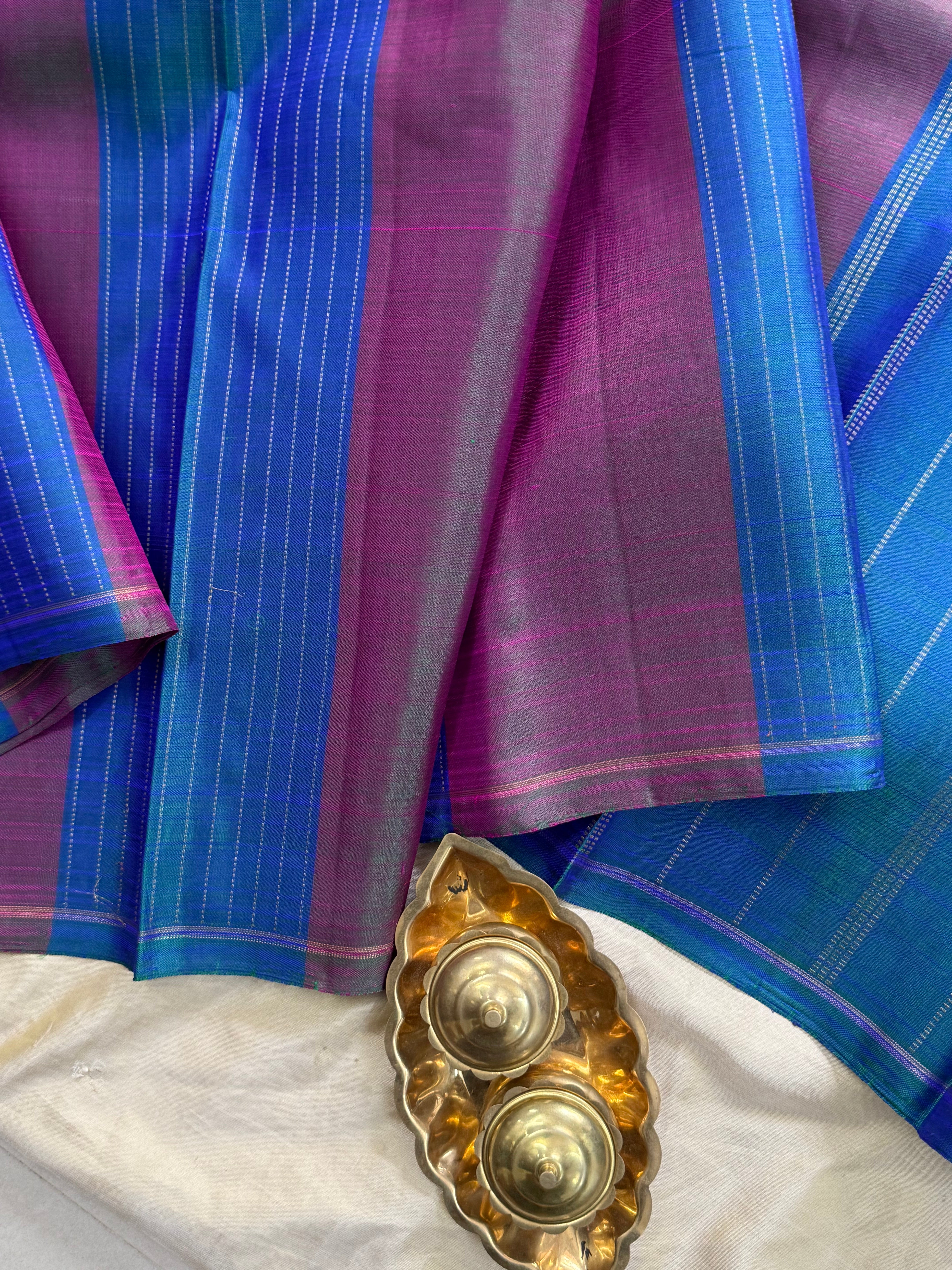 CONCEPT STRIPES ZARI LINE/ KANJIPURAM SILK SAREE CLSA 2325