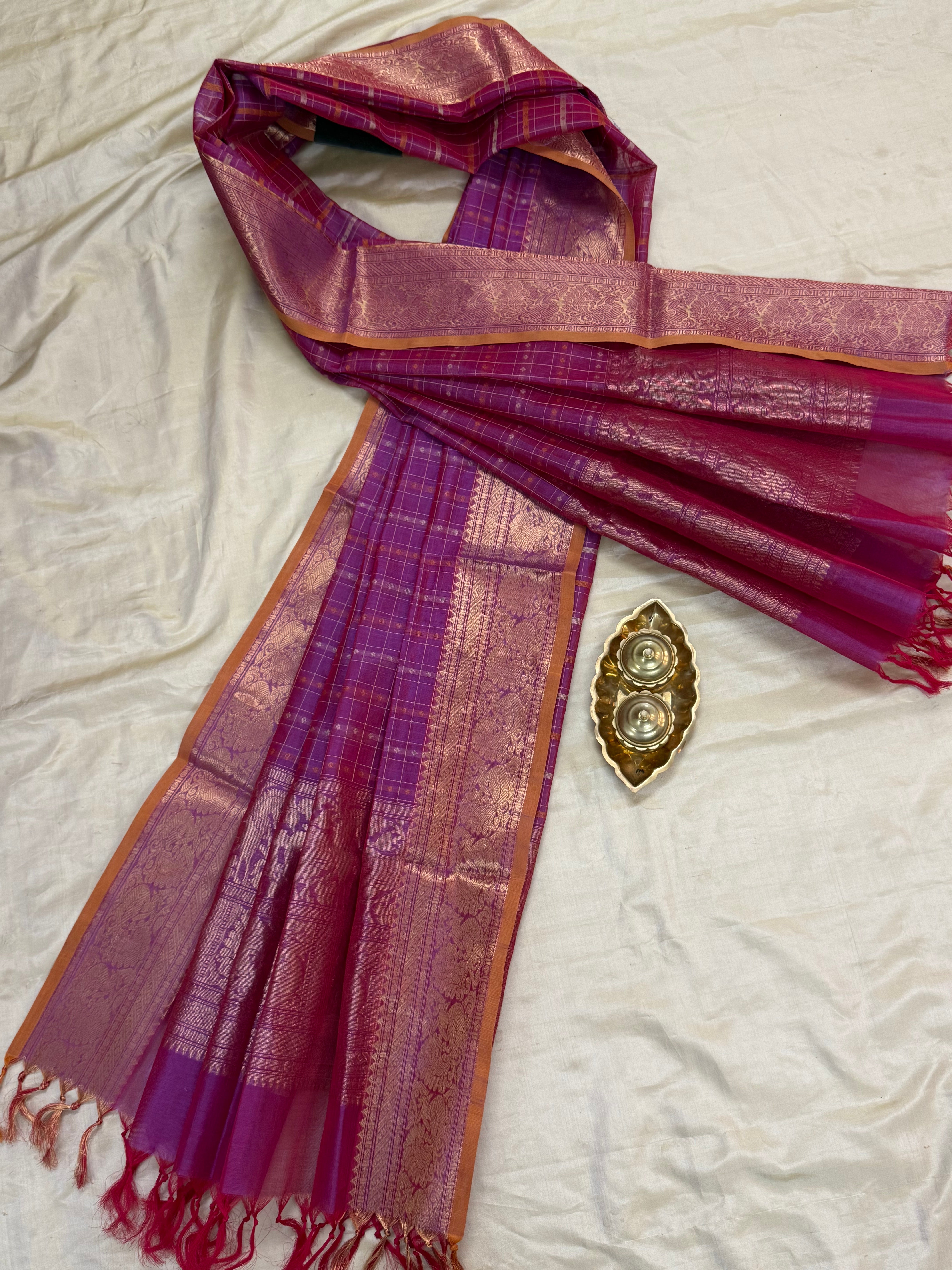 DUPPATTA IN PURE SILK COTTON / CLSA10796