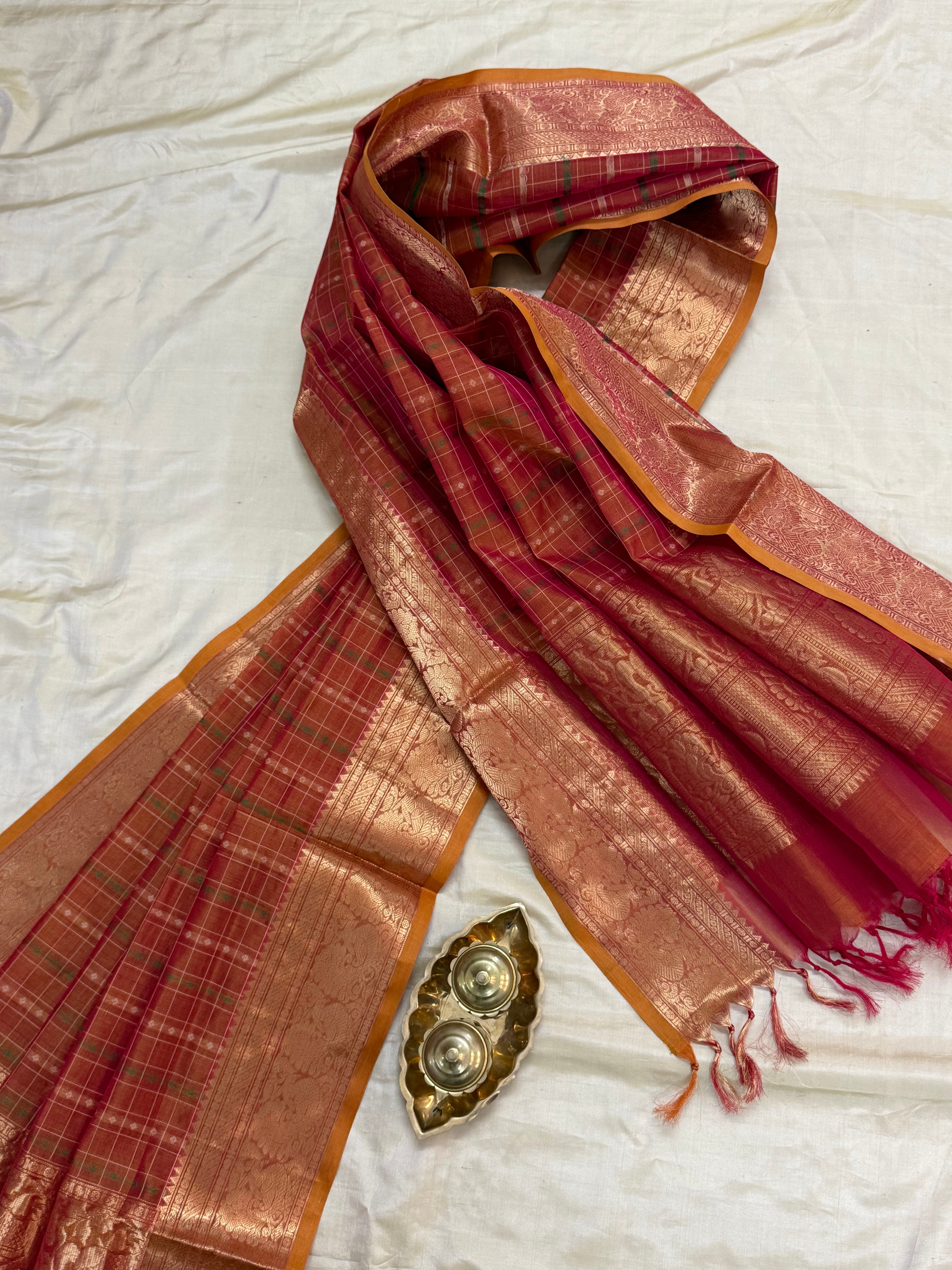 DUPPATTA IN PURE SILK COTTON/CLSA10798