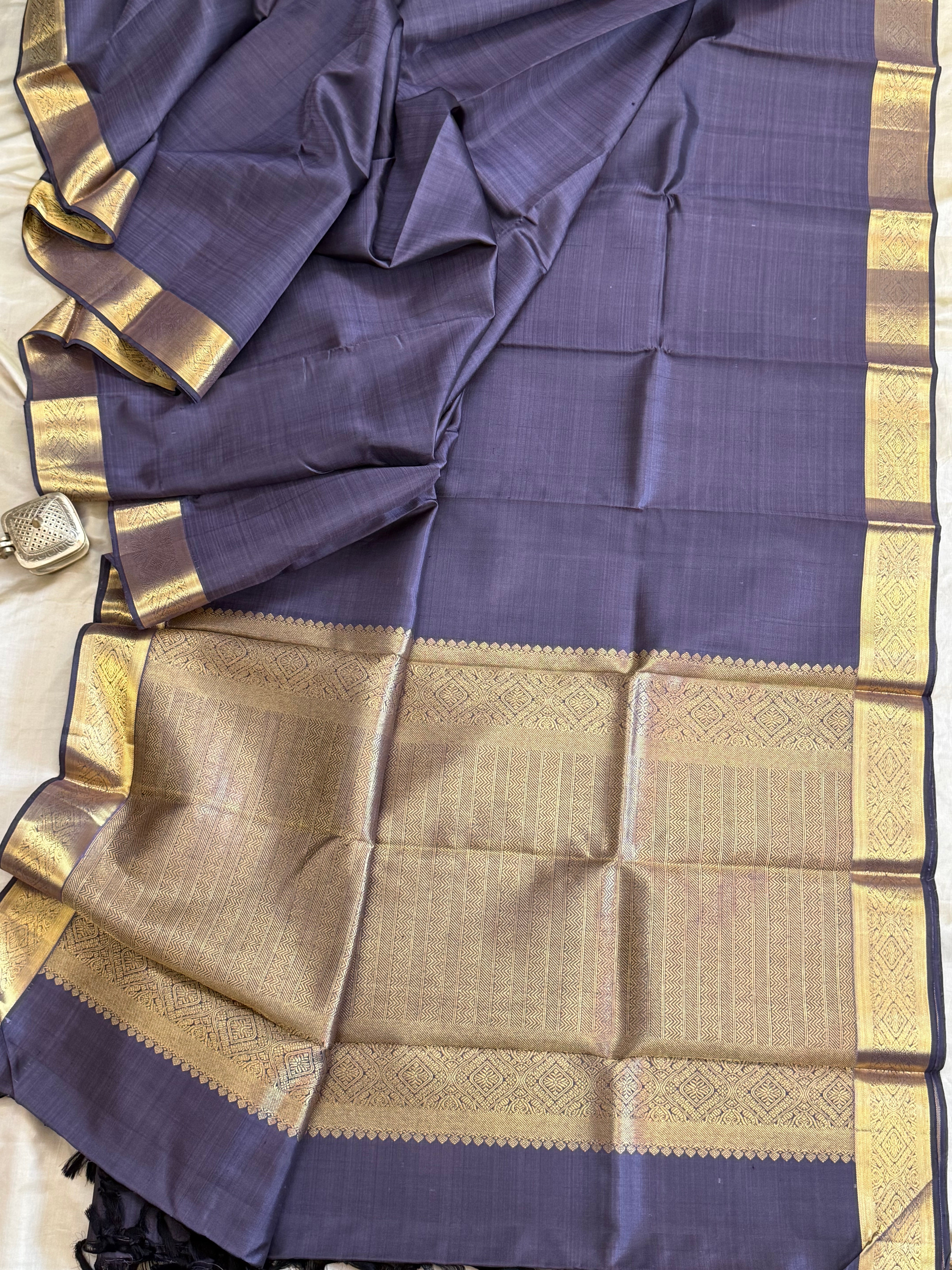 Greyish purple  / Arani silk CLSA 5889