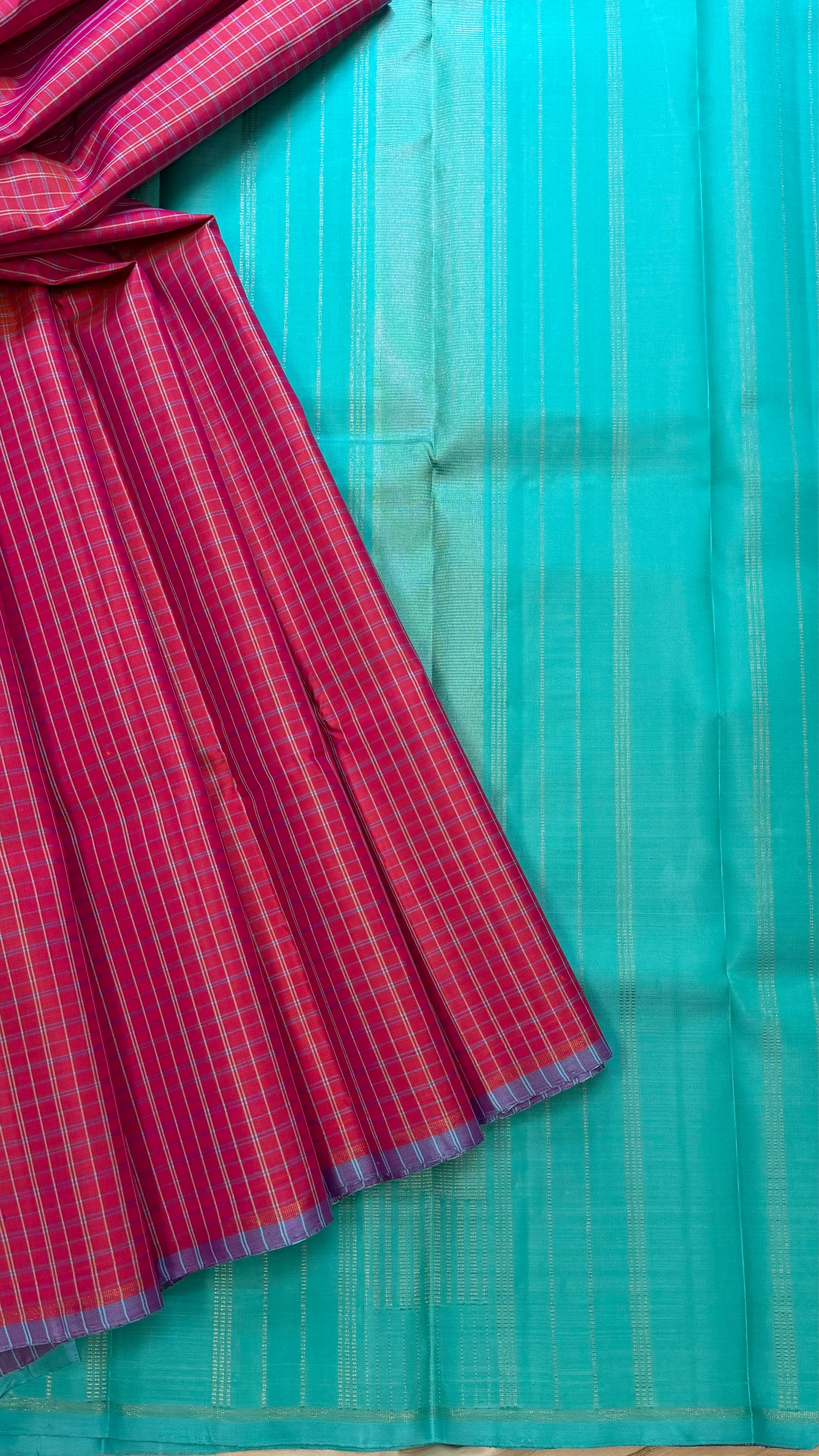 Chettinad Kattam/ Kanjipuram silk