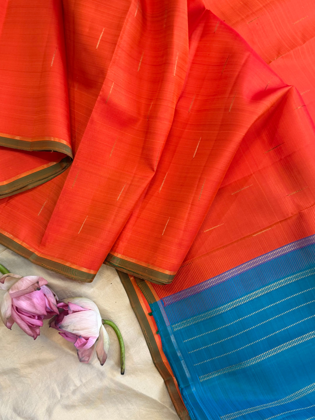 Malli moggu simple pure Zari Kanjipuram clsa12690