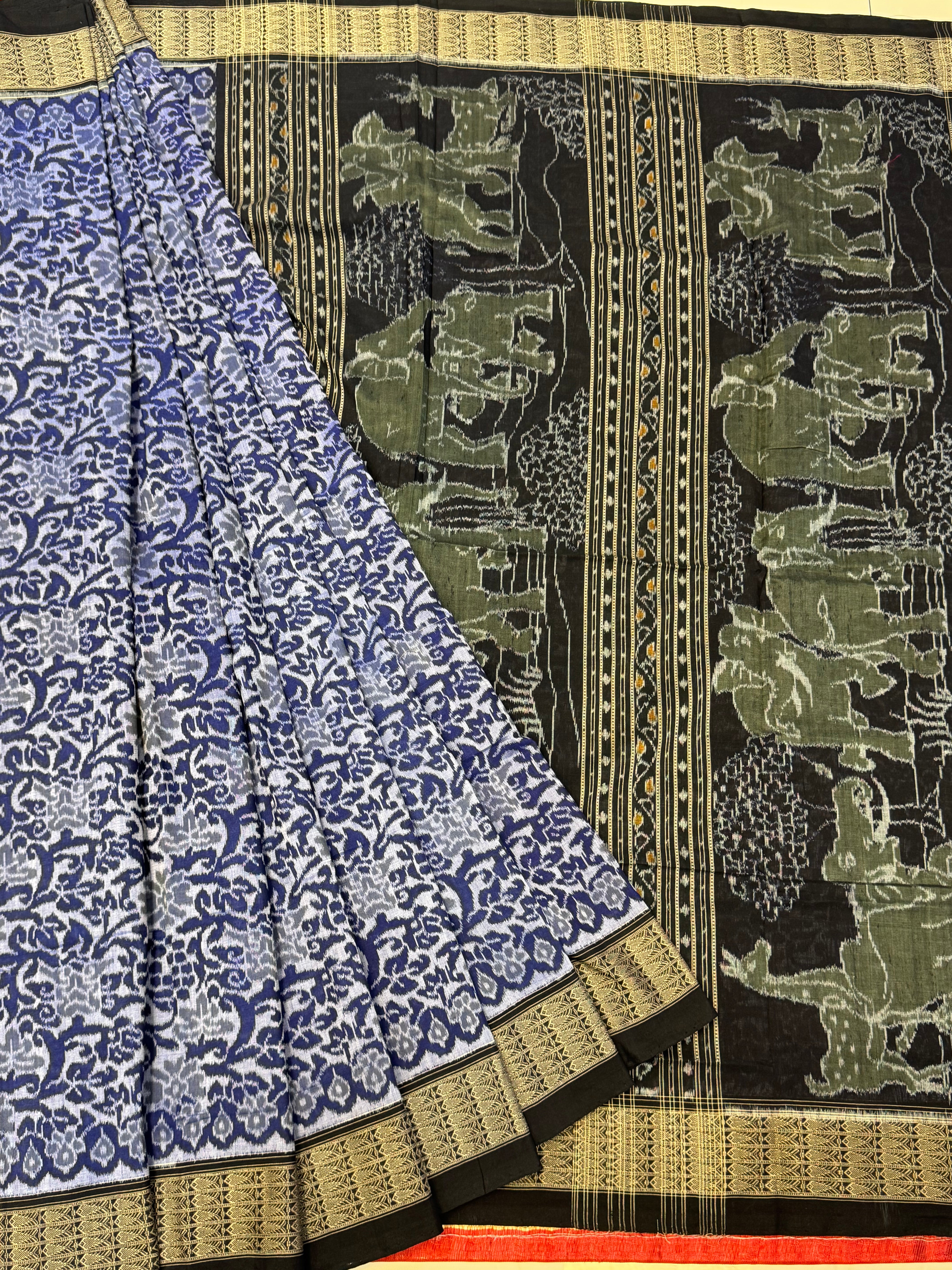 Master weaver Sambalpuri cotton saree