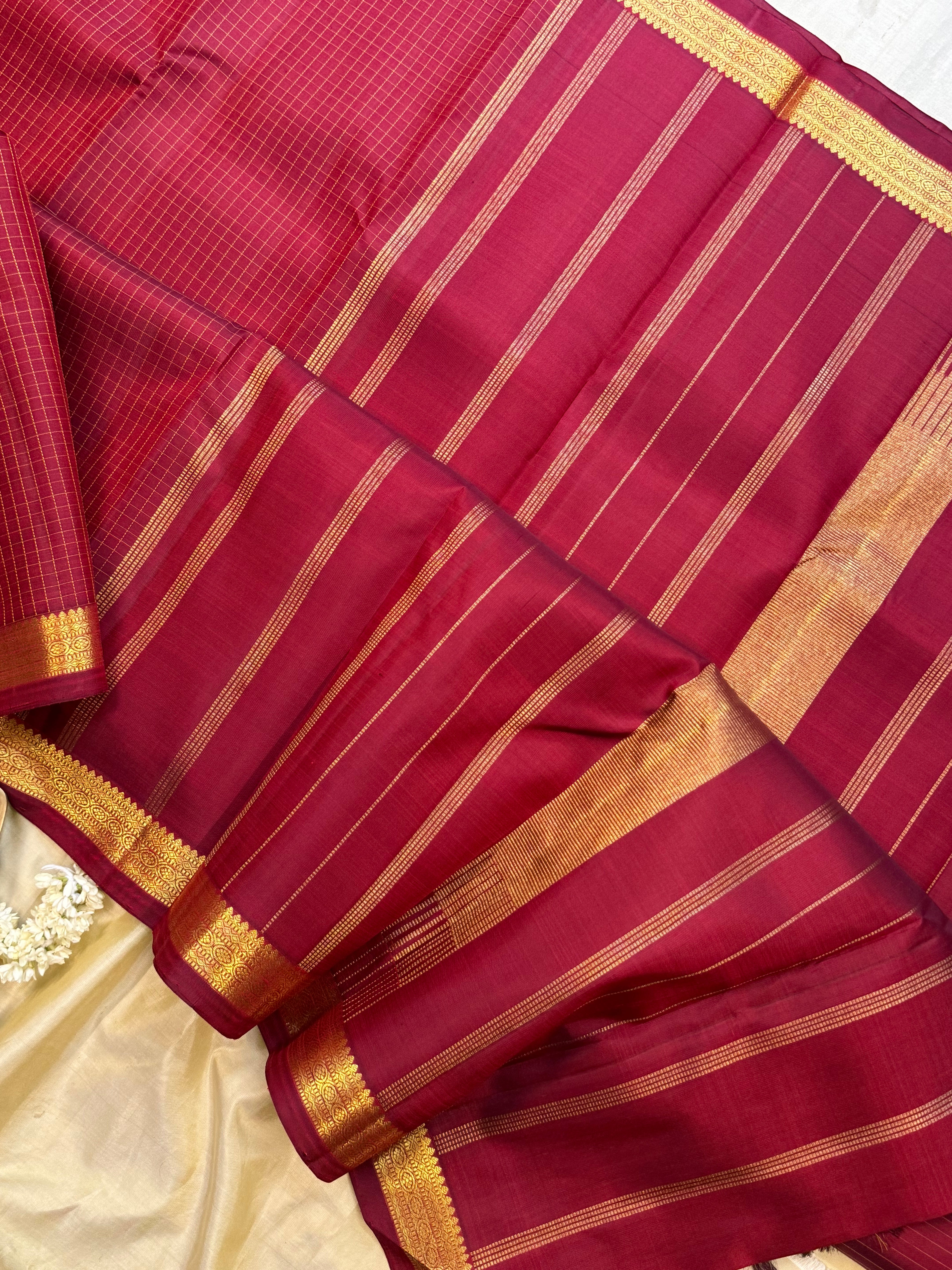 Araku kattam / Kanjipuram silk