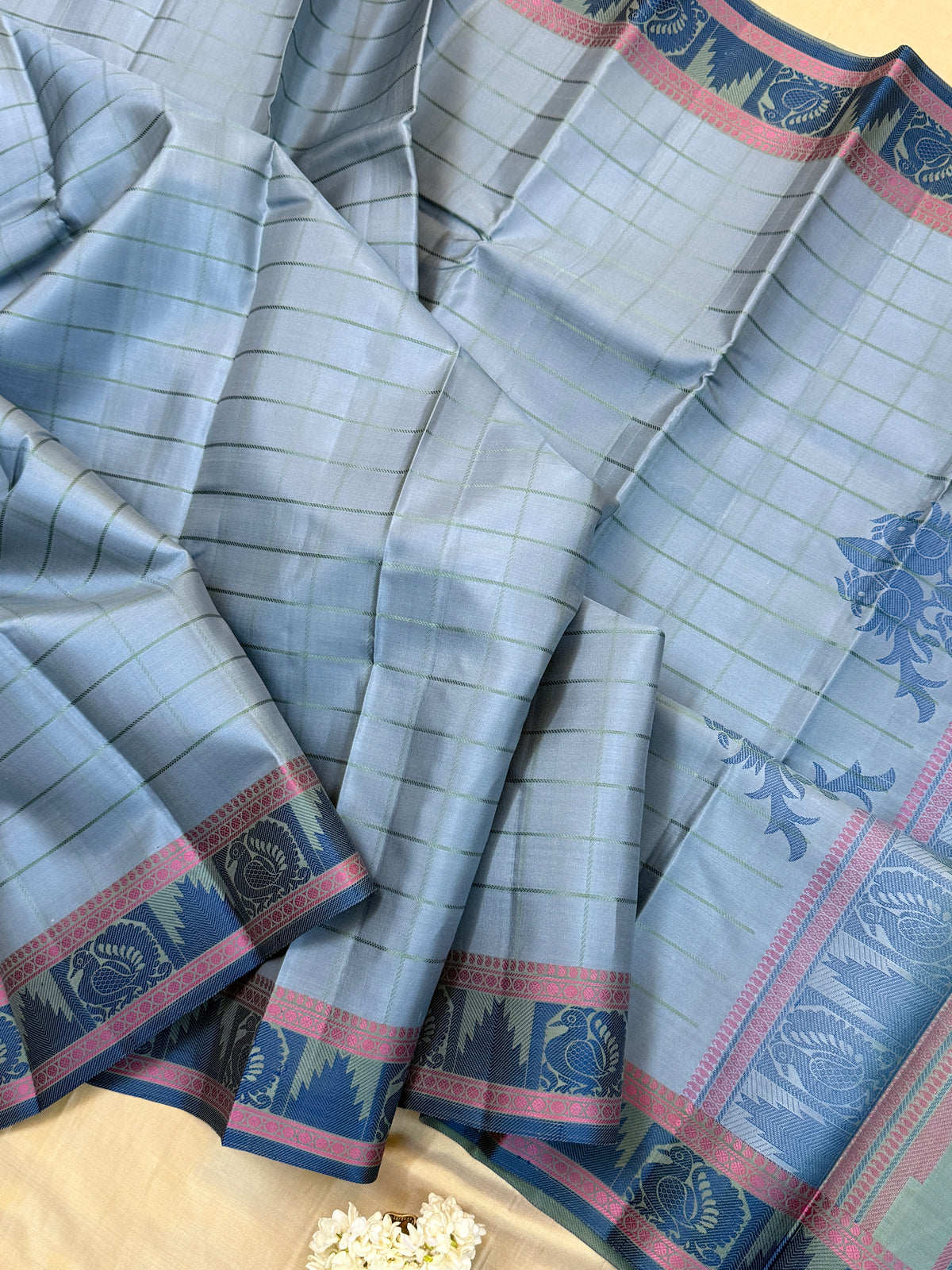 Soft silk-Thread work Kanjipuram clsa 6539