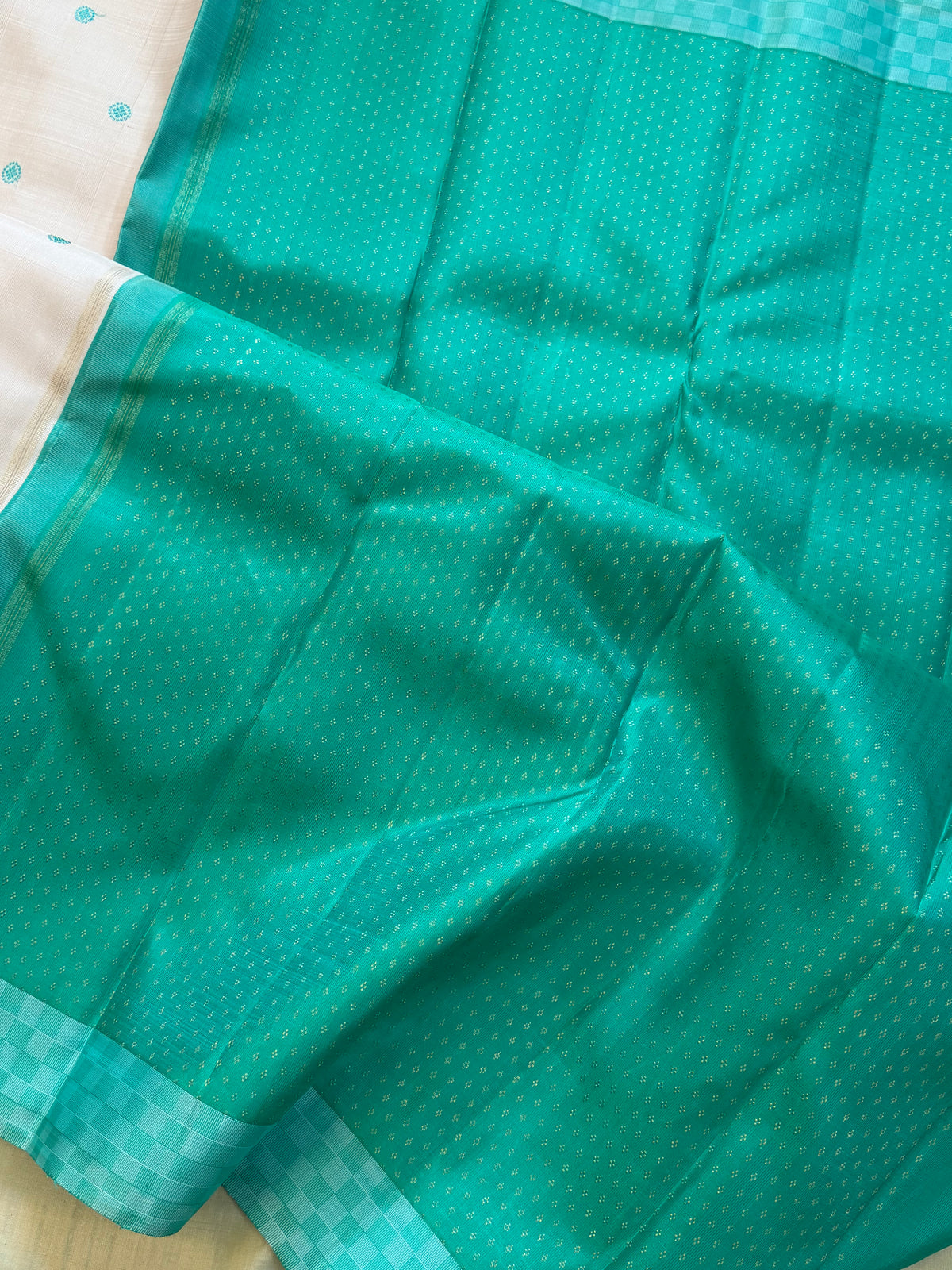 Paimadi thread Butta pure Kanjipuram silk