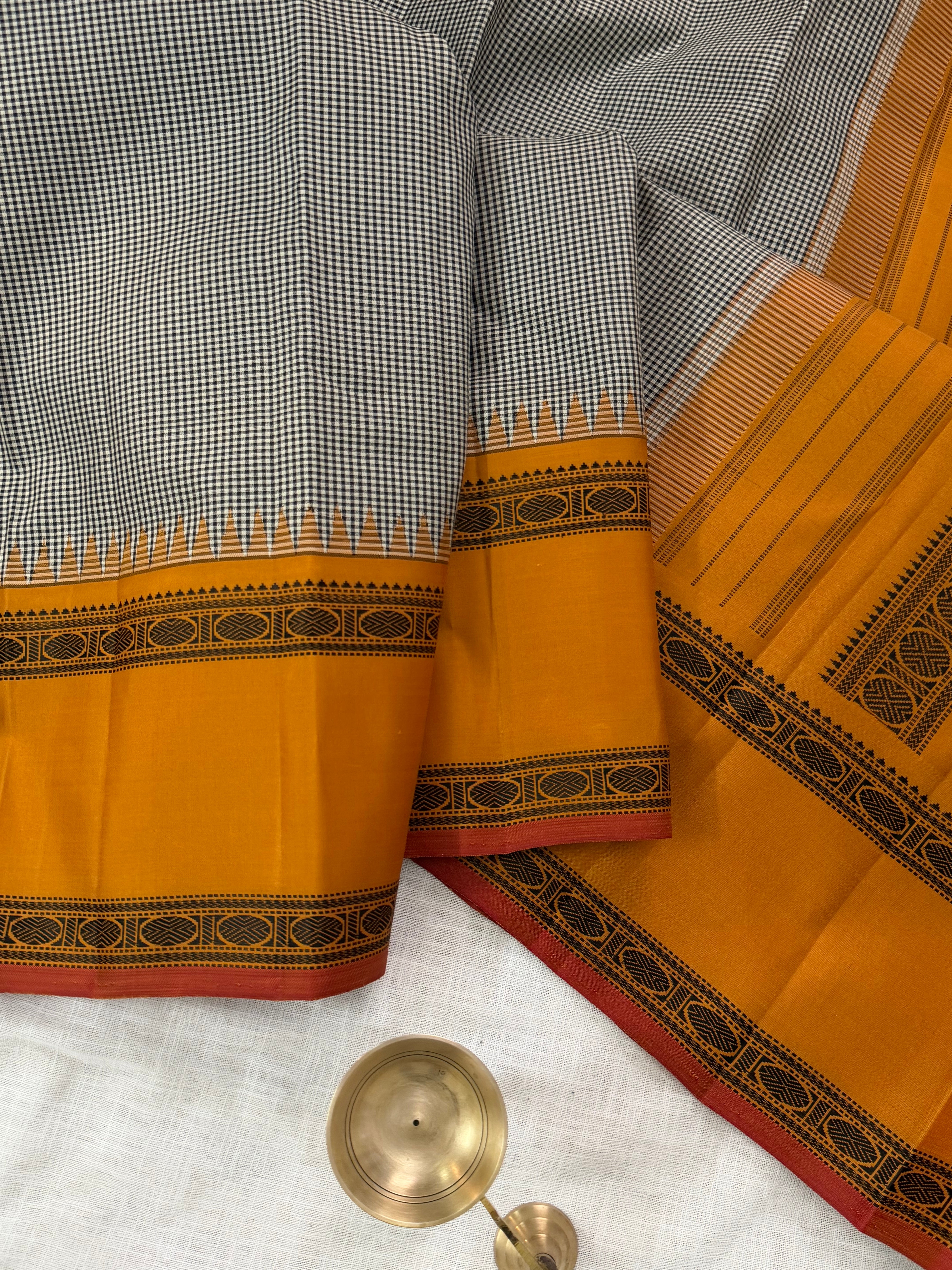 Podi kattam   korvai   / Arani silk