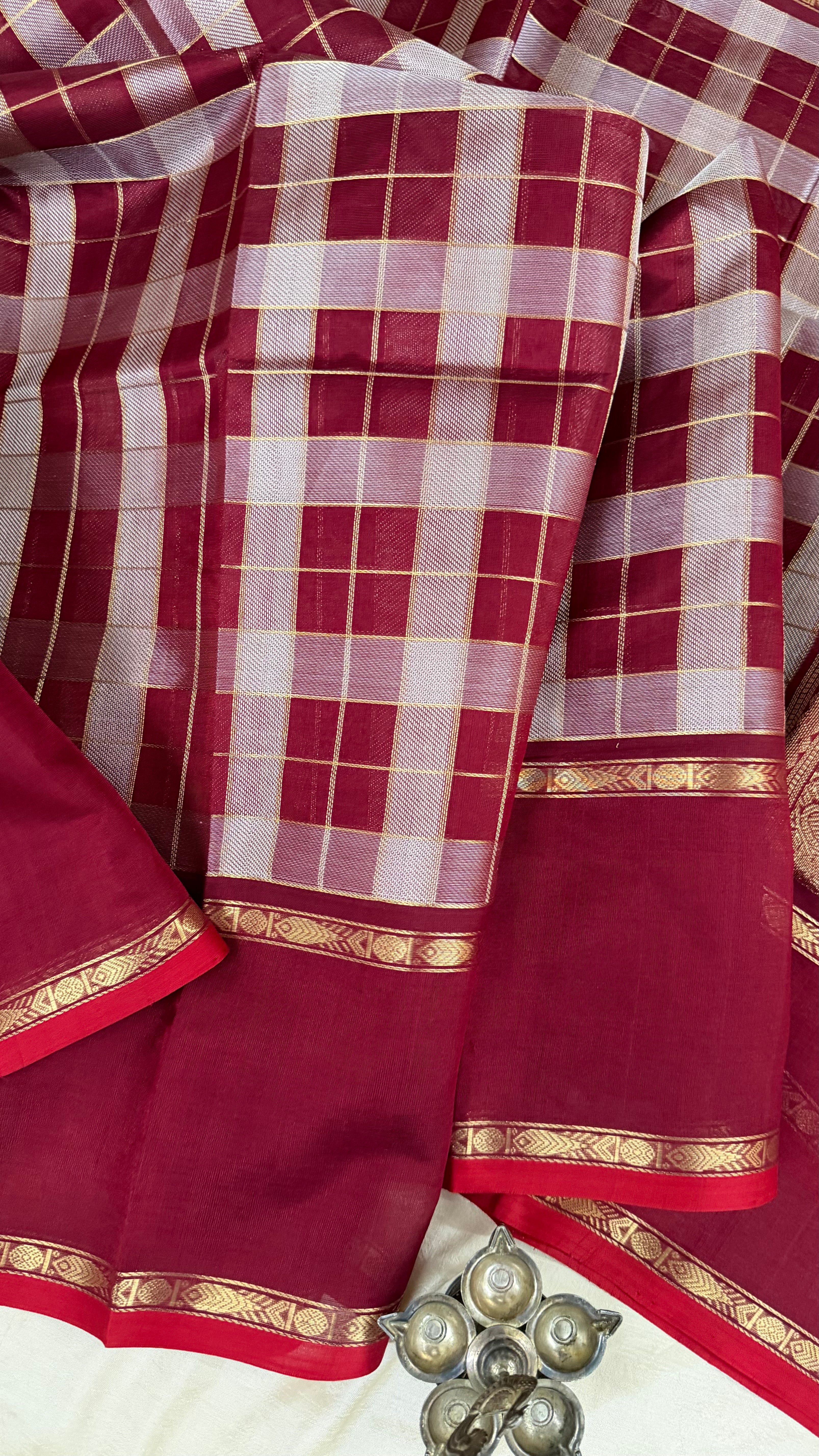 Chettinad Kattam Merton    / Premium Silk Cotton CLSA5166