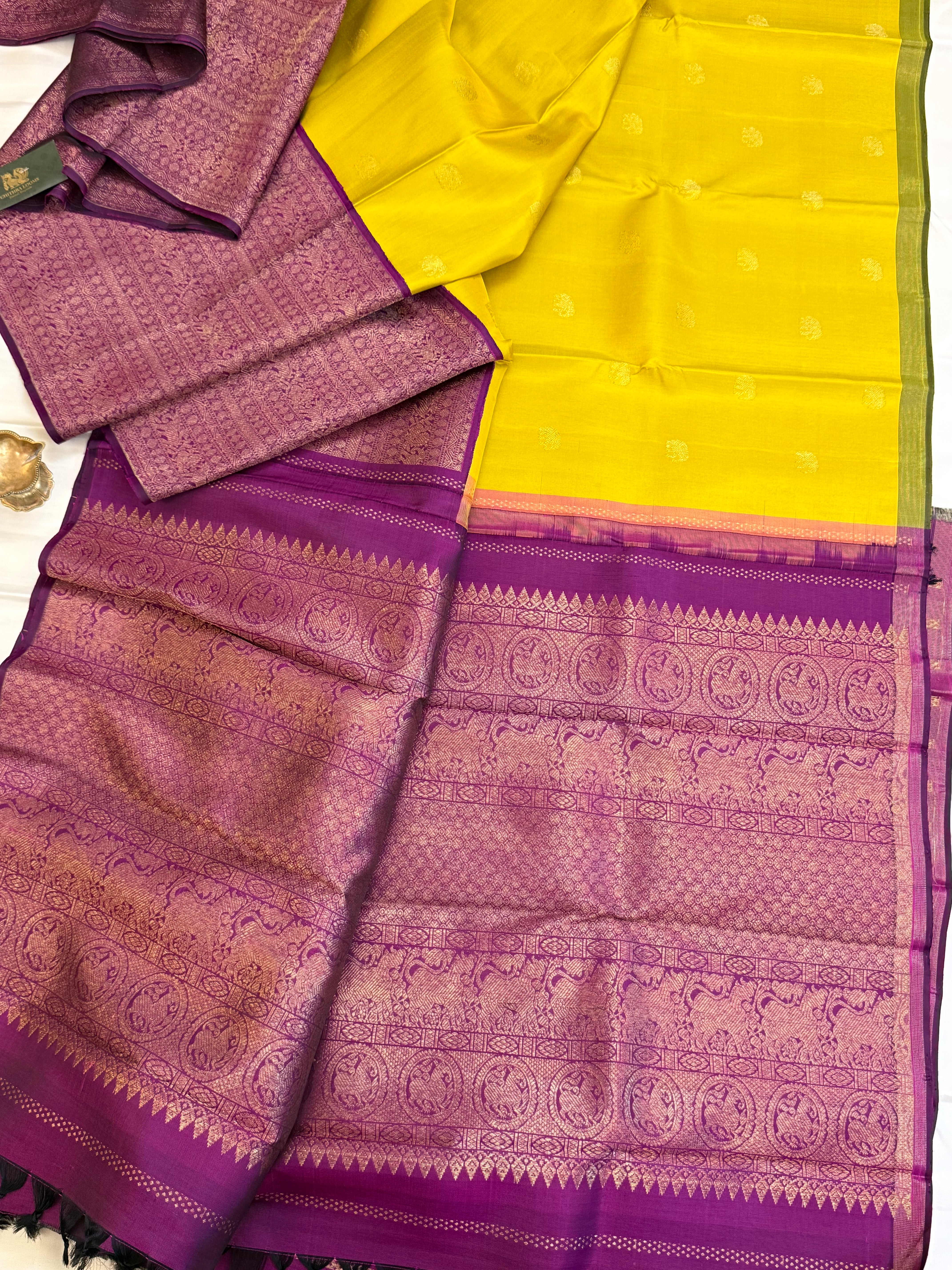 Long border varisapet  / kanjivaram silk CLSA 8115
