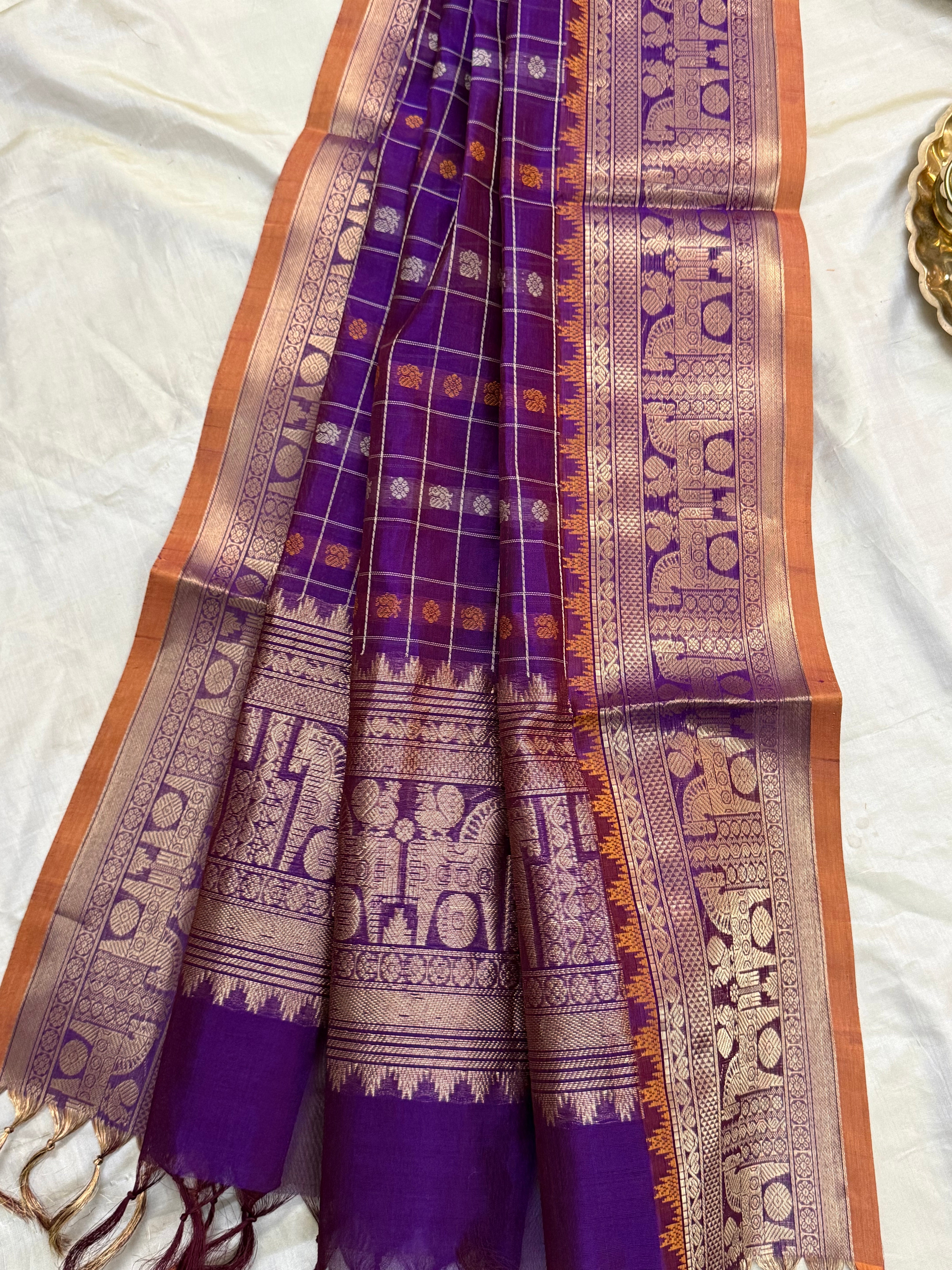 DUPPATTA IN PURE SILK COTTON/CLSA10809