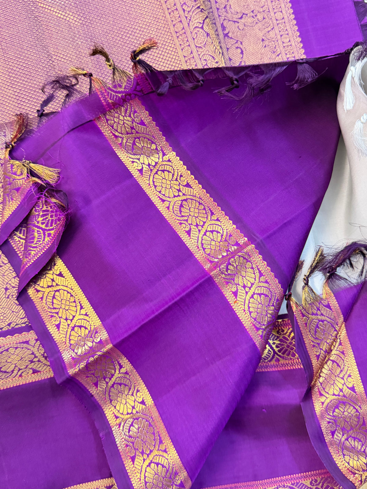 Eeyam retta pet. / pure Kanjipuram silk