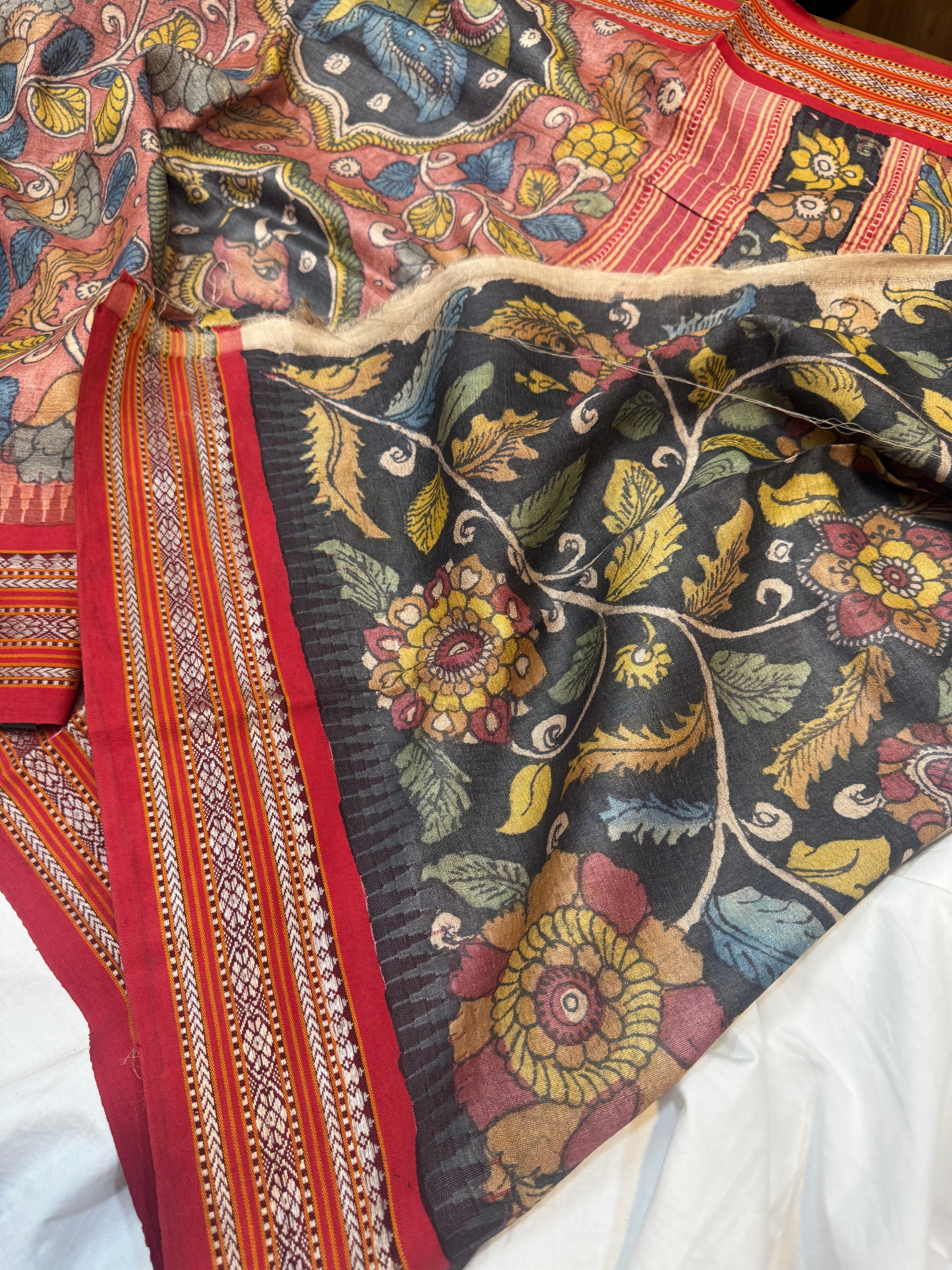 Vanasingaram : Pen Kalamkari in Vidharba Tussar