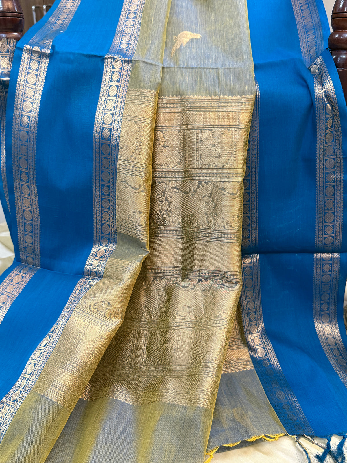 Silk cotton unusual colour and kili Butta / clsa 12372