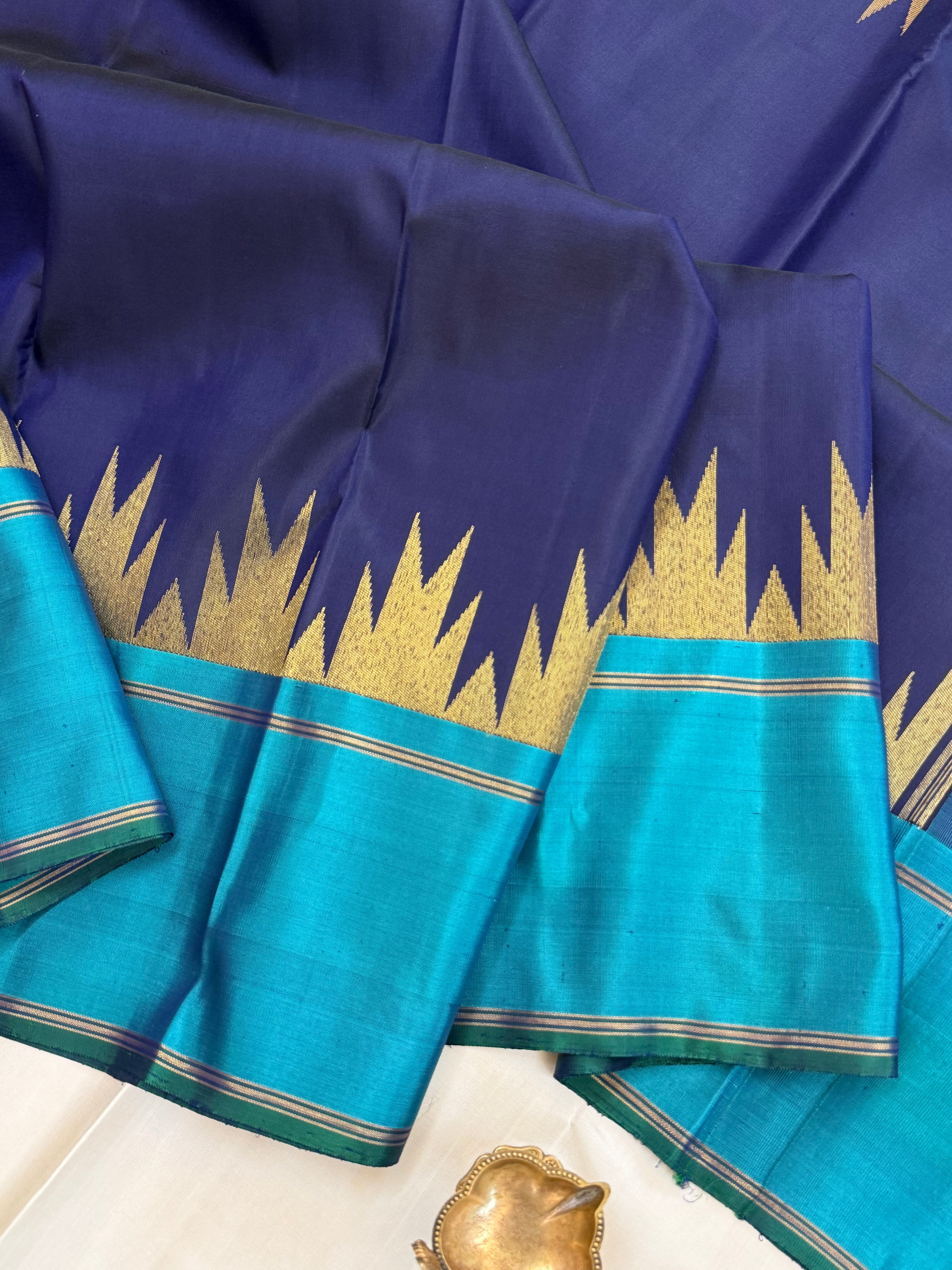 8 kol / kanjipuram silk saree clsa 10929