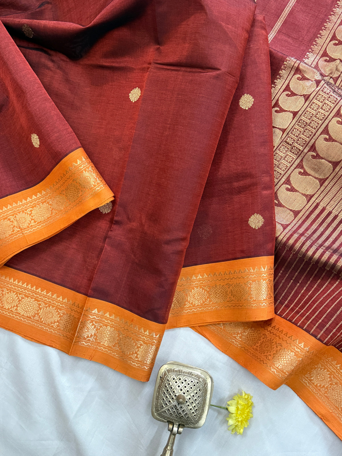 Brown and body Butta / silk cotton clsa 4658