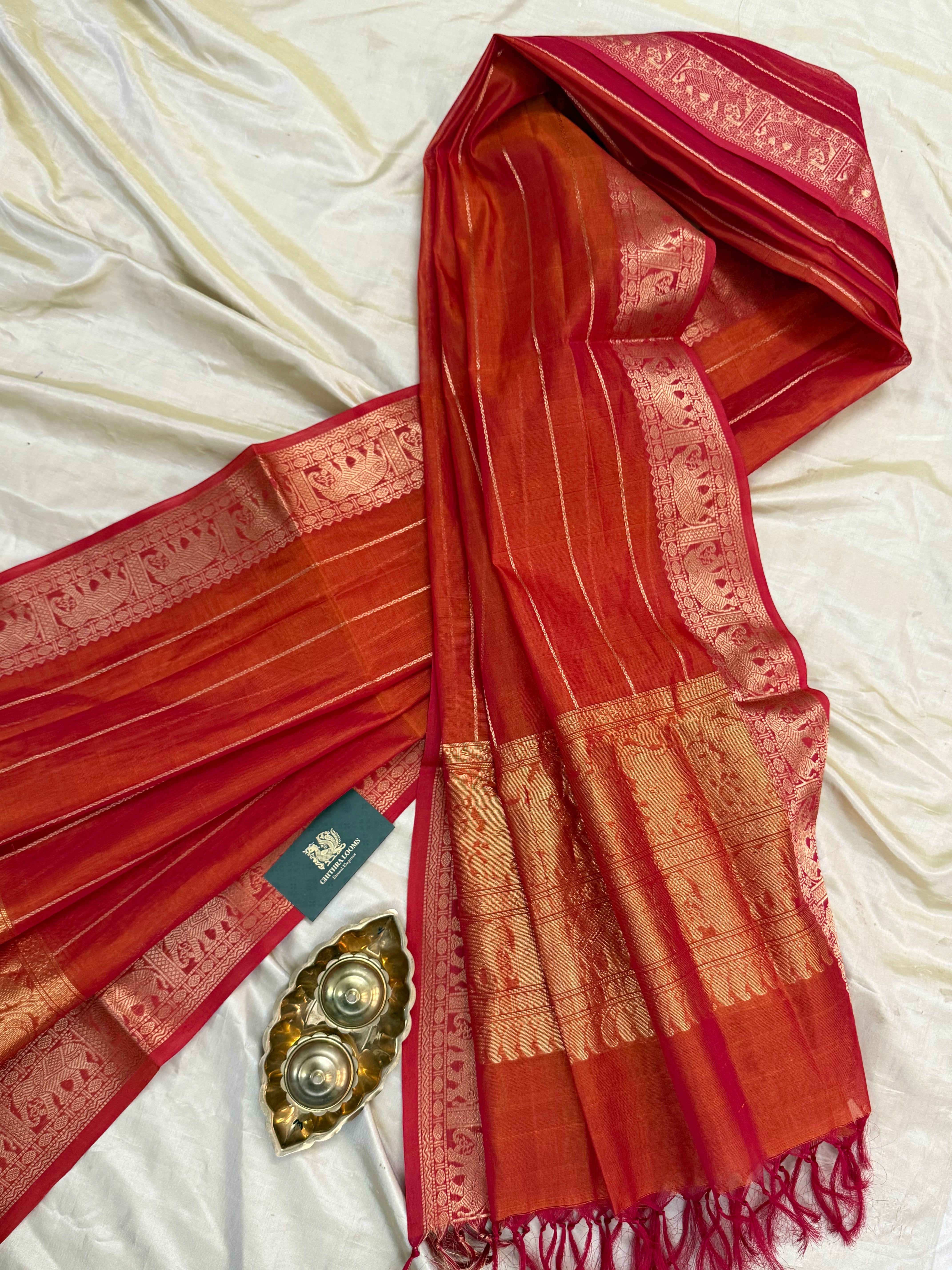 DUPPATTA IN PURE SILK COTTON/CLSA10802