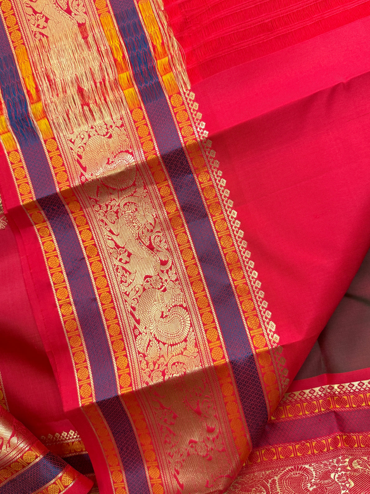 special edition- unique pallu and pure silk sarees clsa 12582