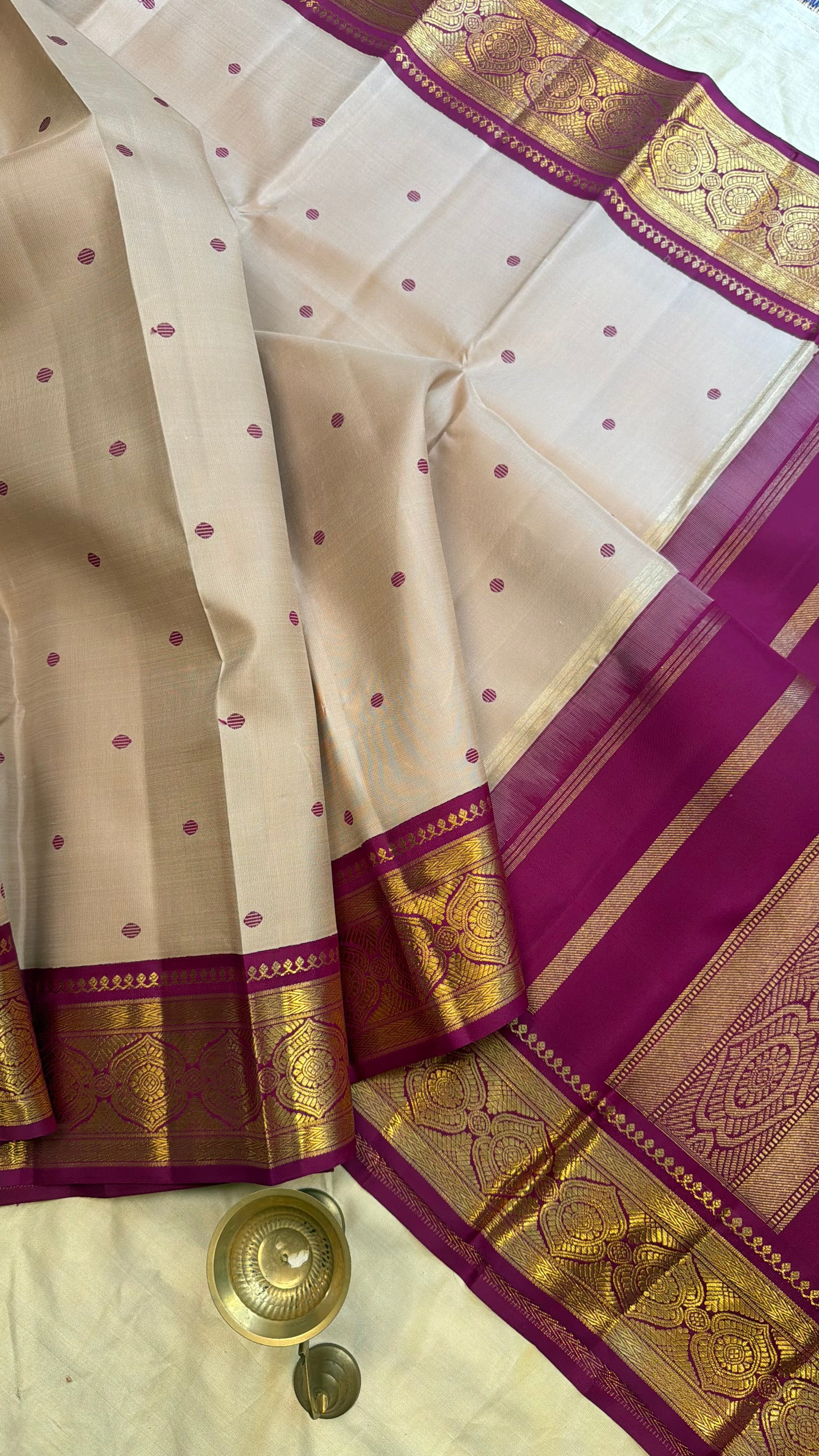 Revival saree Korvai  / Kanjipuram silk