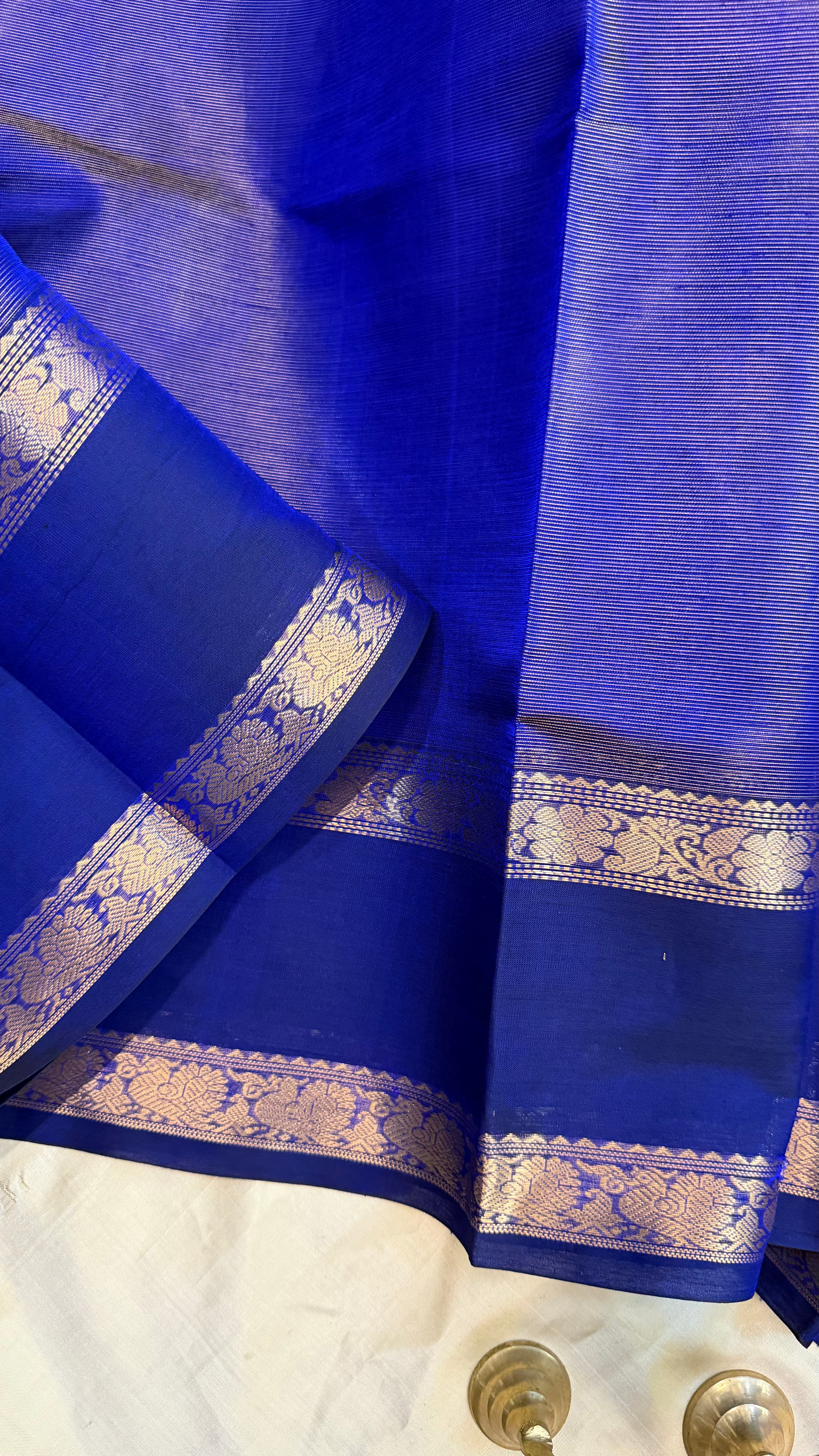 Ms blue vairaoosi/ Premium Silk Cotton