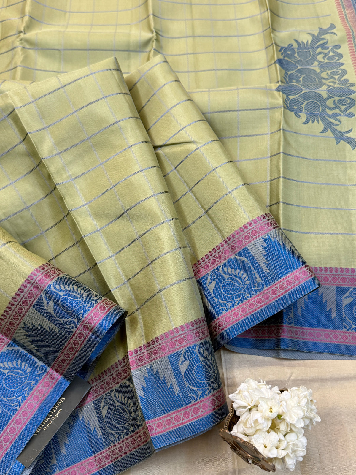 Soft silk-Thread work Kanjipuram clsa4082