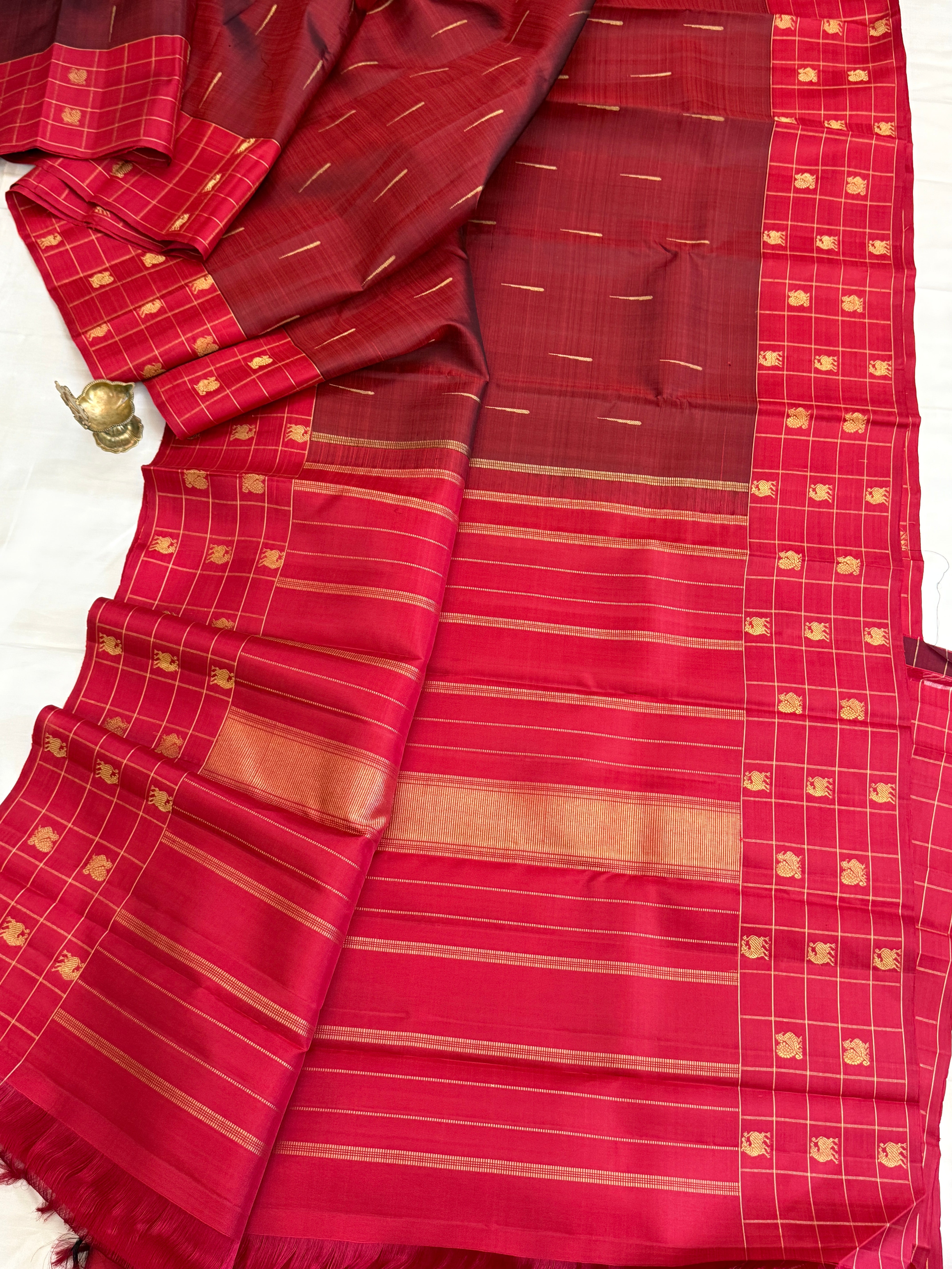Malli Moggu body, border Butta checks CLSA11314