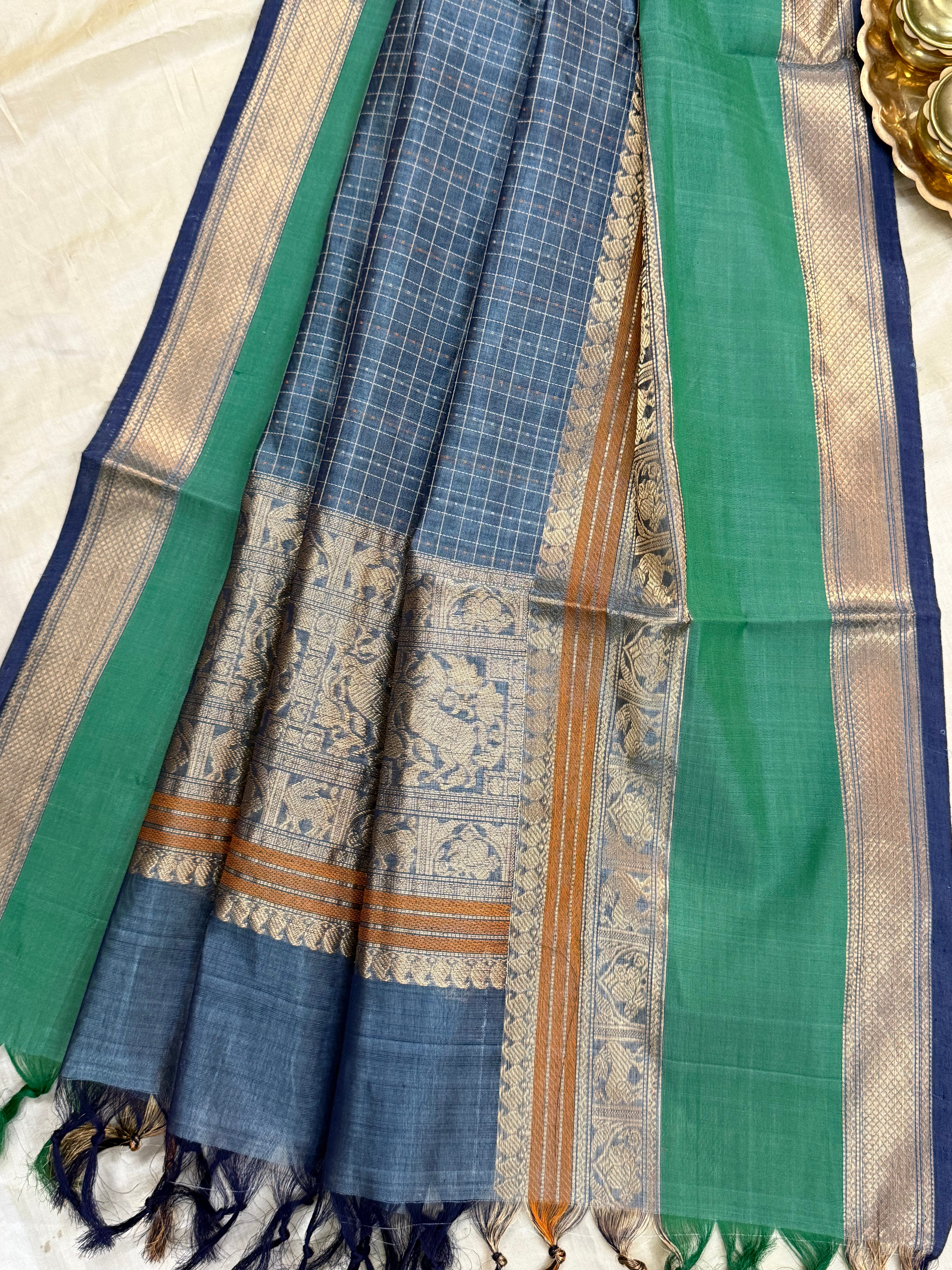 DUPPATTA IN PURE SILK COTTON /CLSA10794