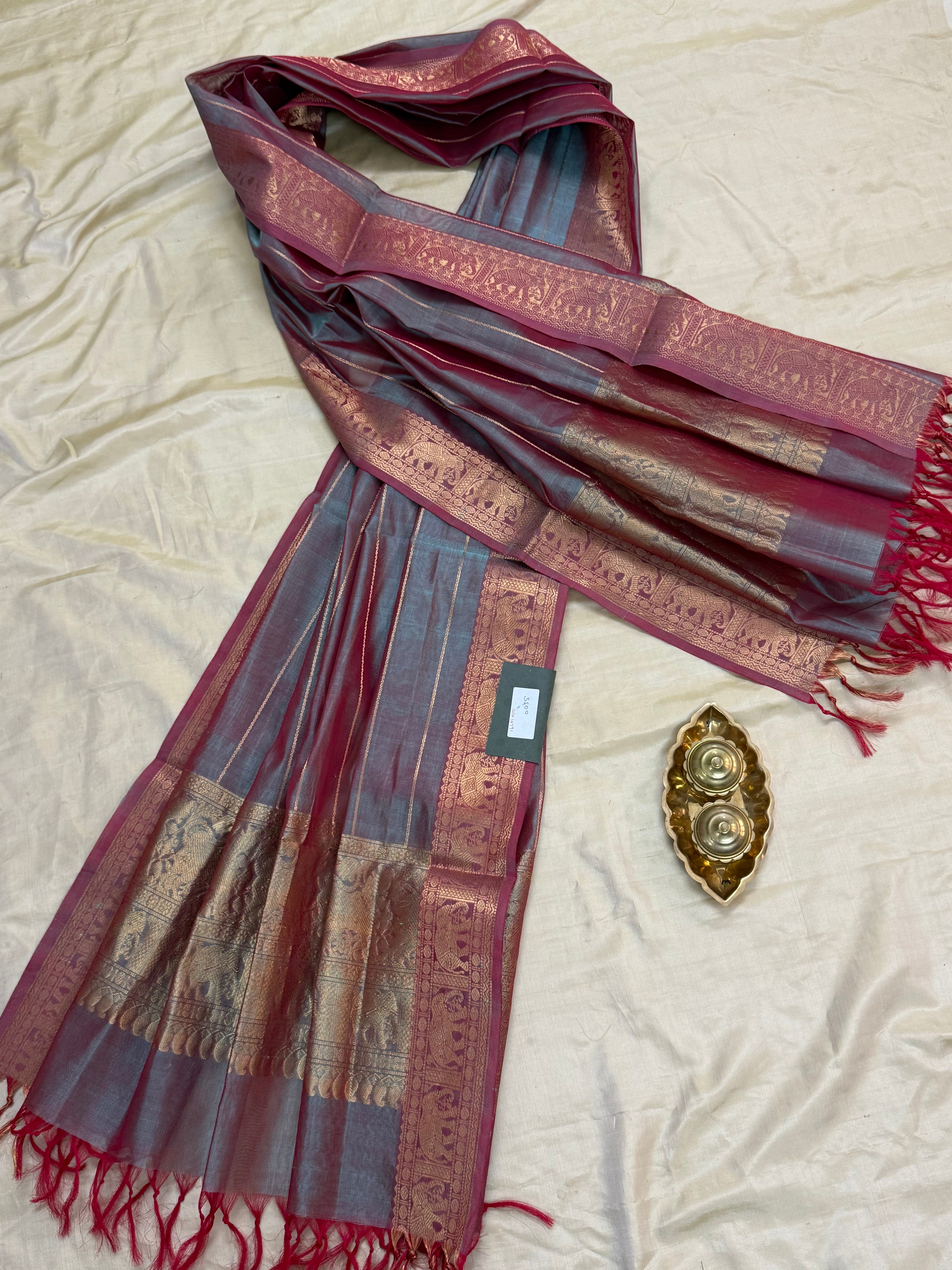 DUPPATTA IN PURE SILK COTTON/CLSA10791
